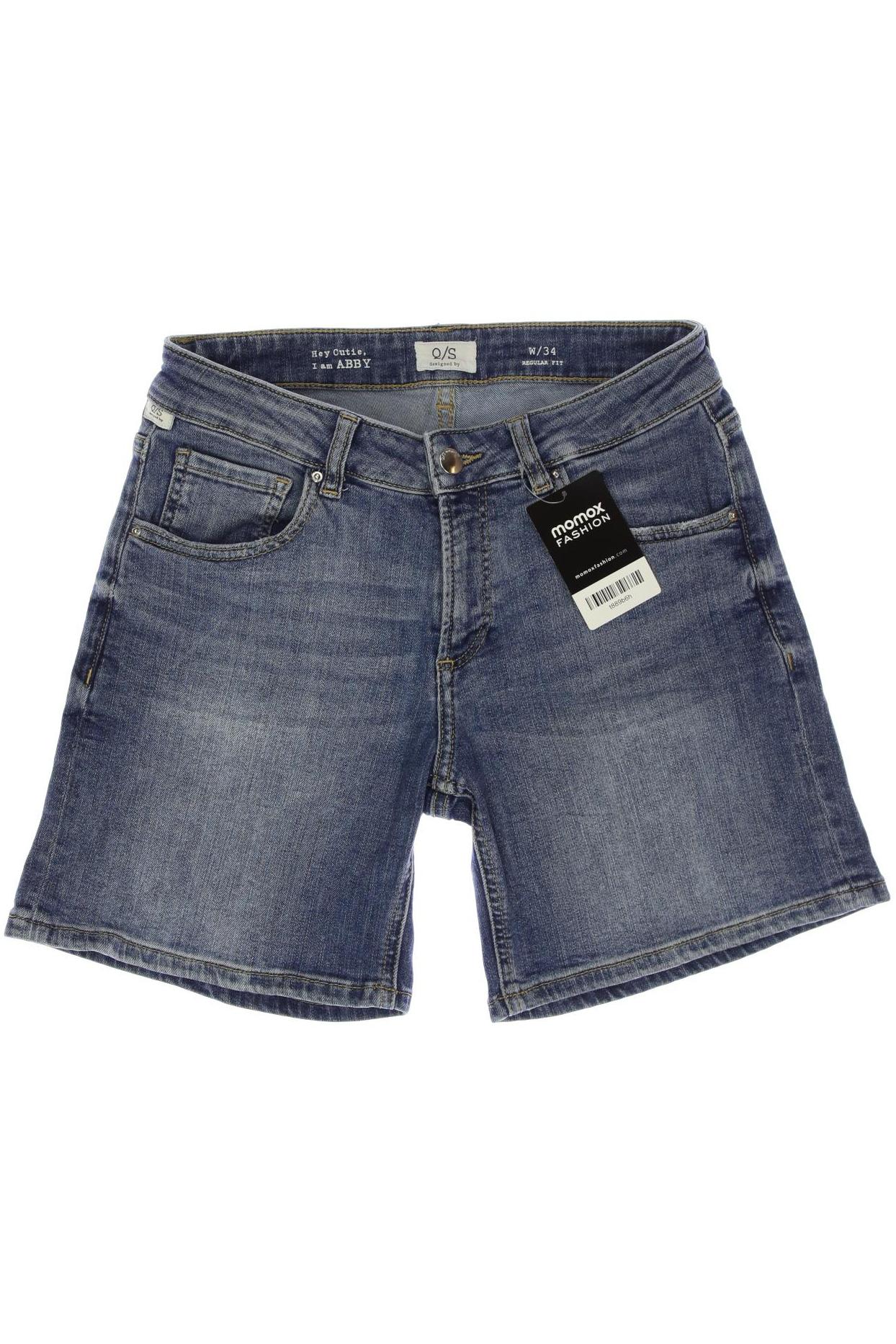 

QS by s.Oliver Damen Shorts, blau, Gr. 34