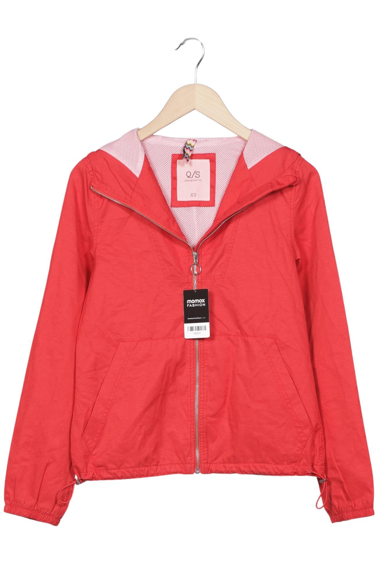 

QS by s.Oliver Damen Jacke, rot, Gr. 34