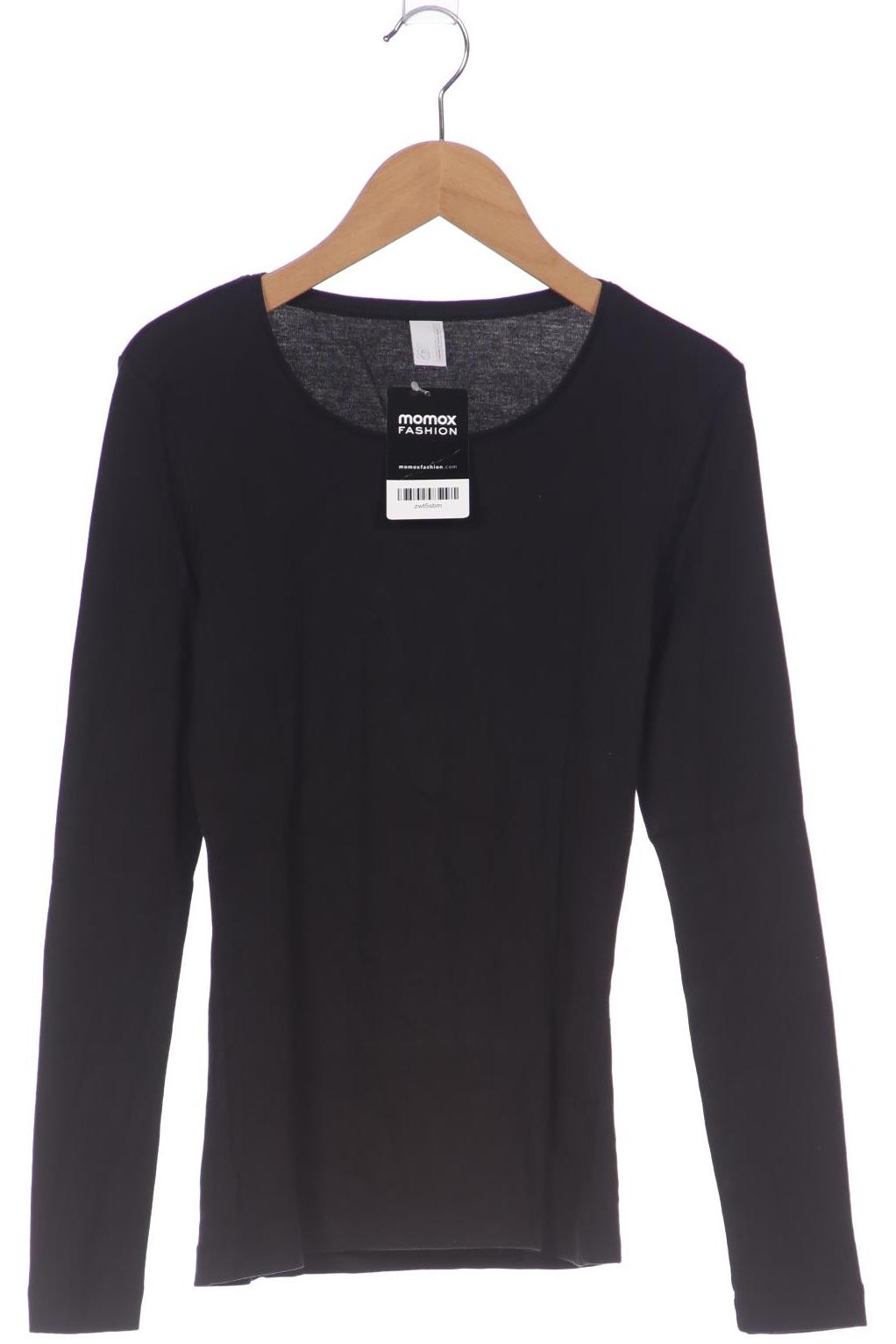 

QS by s.Oliver Damen Langarmshirt, schwarz, Gr. 36