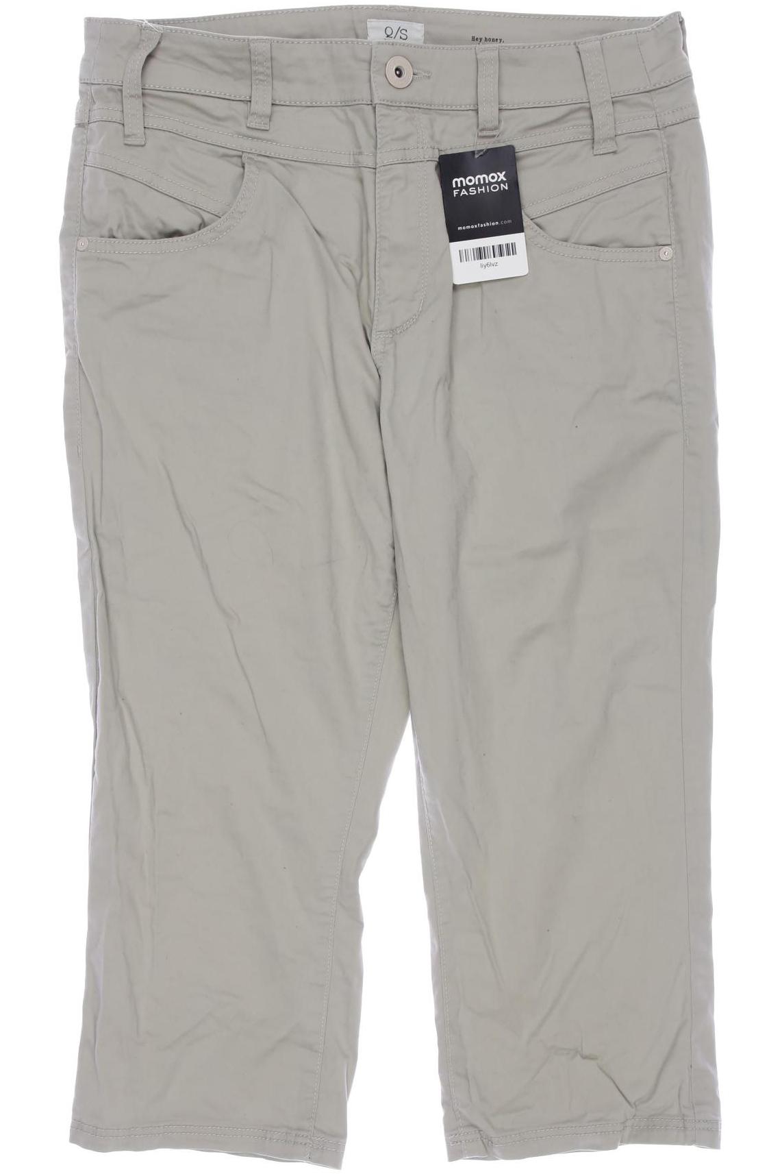 

QS by s.Oliver Damen Stoffhose, beige, Gr. 38