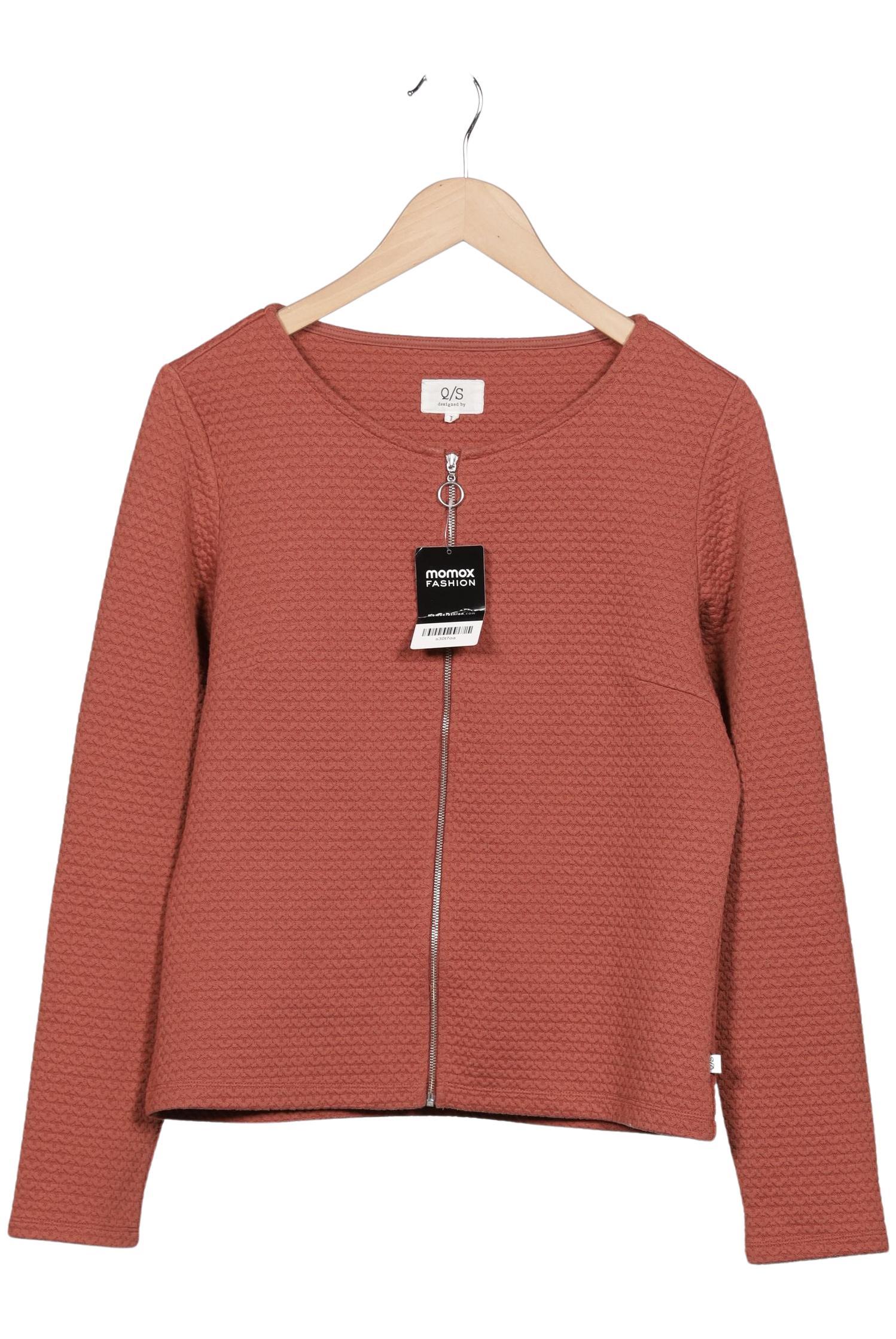 

QS by s.Oliver Damen Strickjacke, rot, Gr. 42