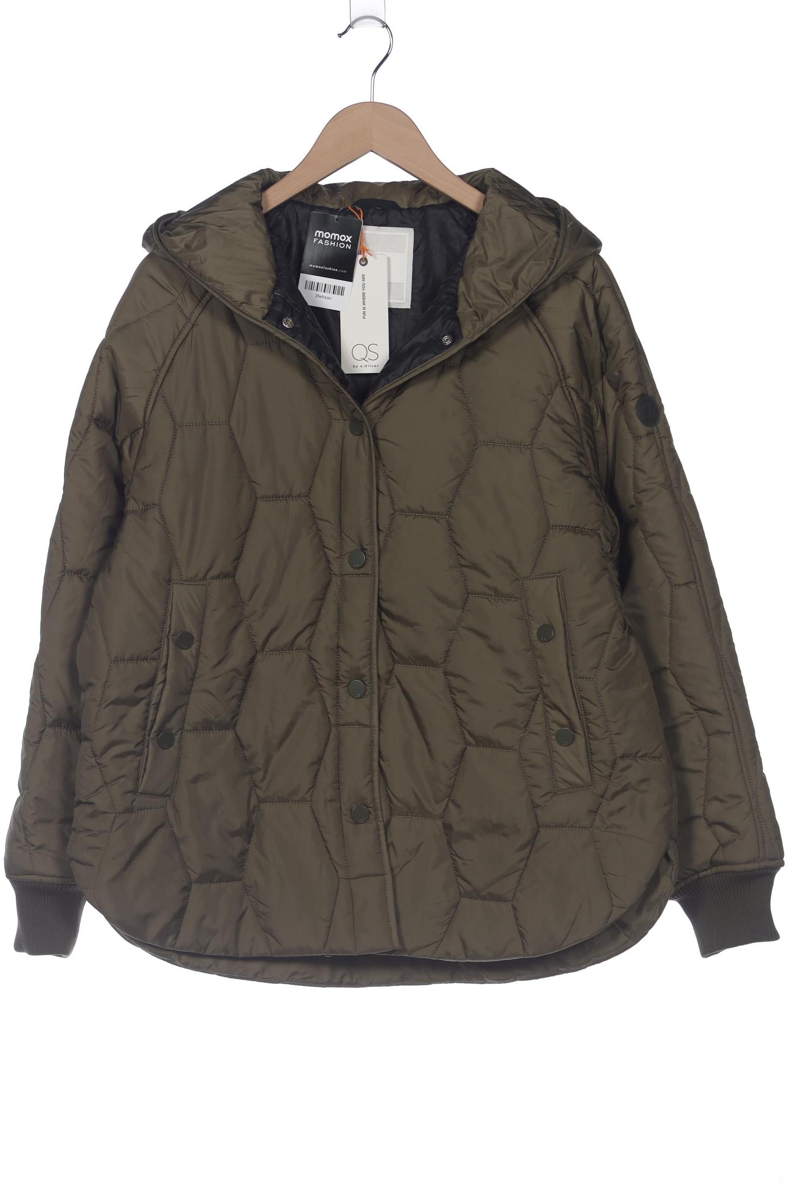 

QS by s.Oliver Damen Jacke, grün, Gr. 42