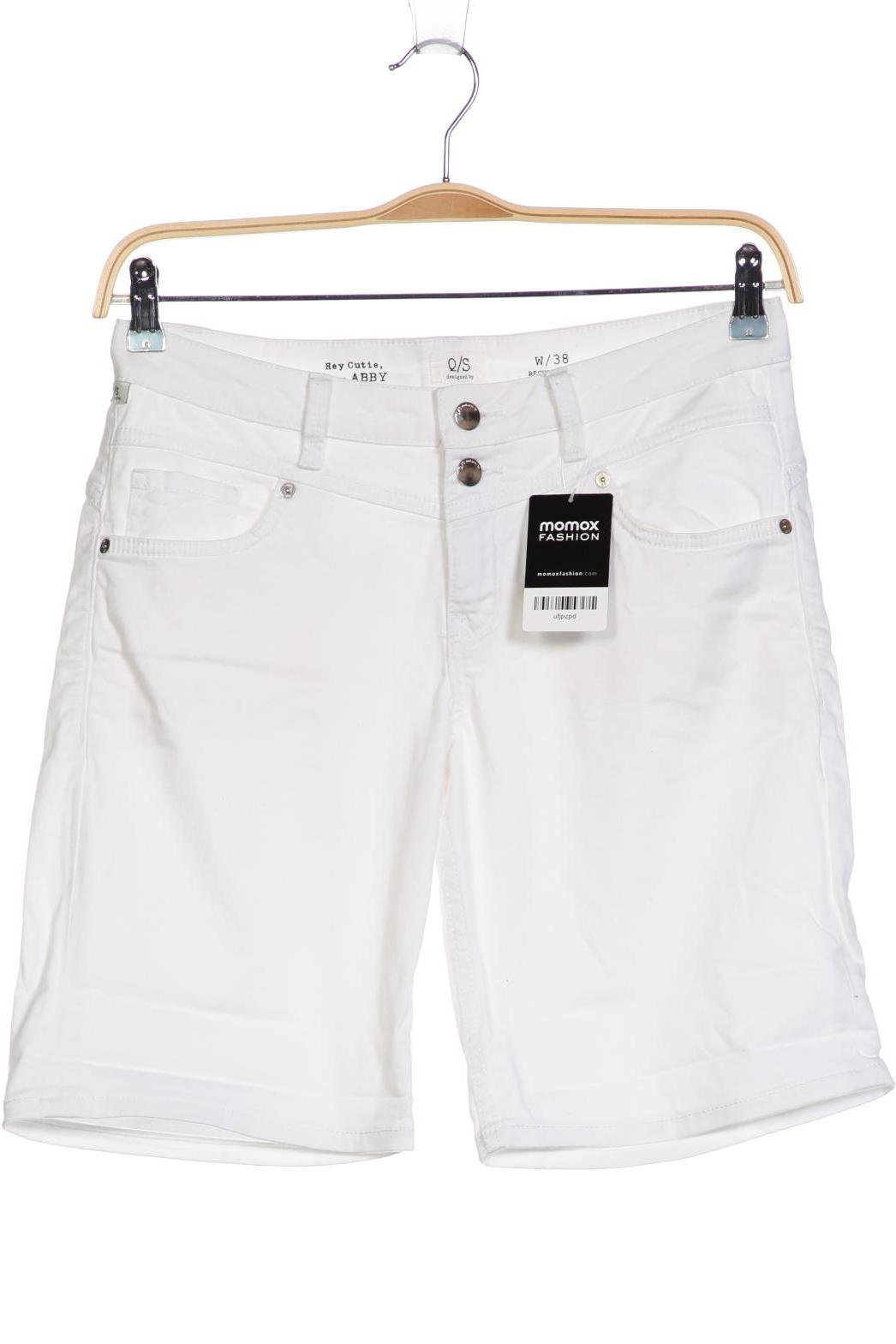 

QS by s.Oliver Damen Shorts, weiß, Gr. 38