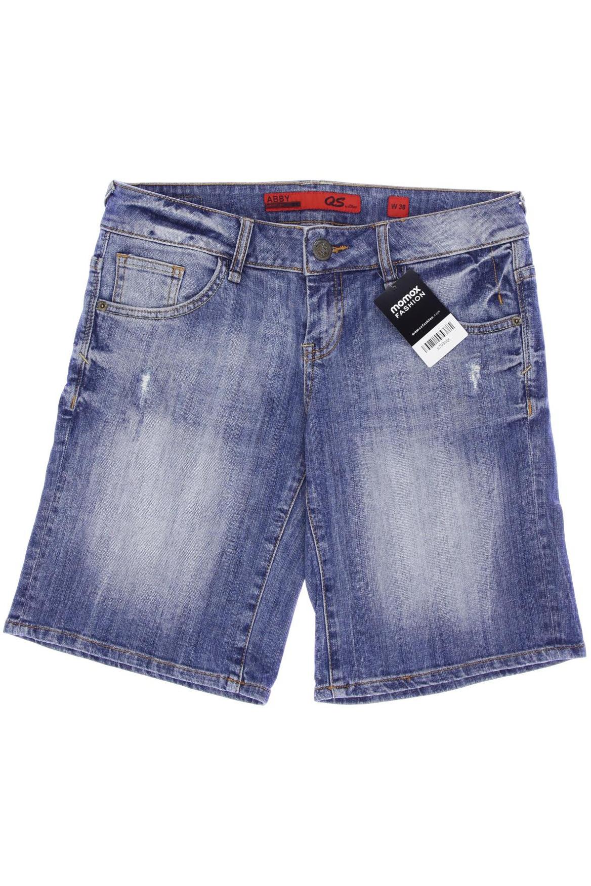 

QS by s.Oliver Damen Shorts, blau, Gr. 38