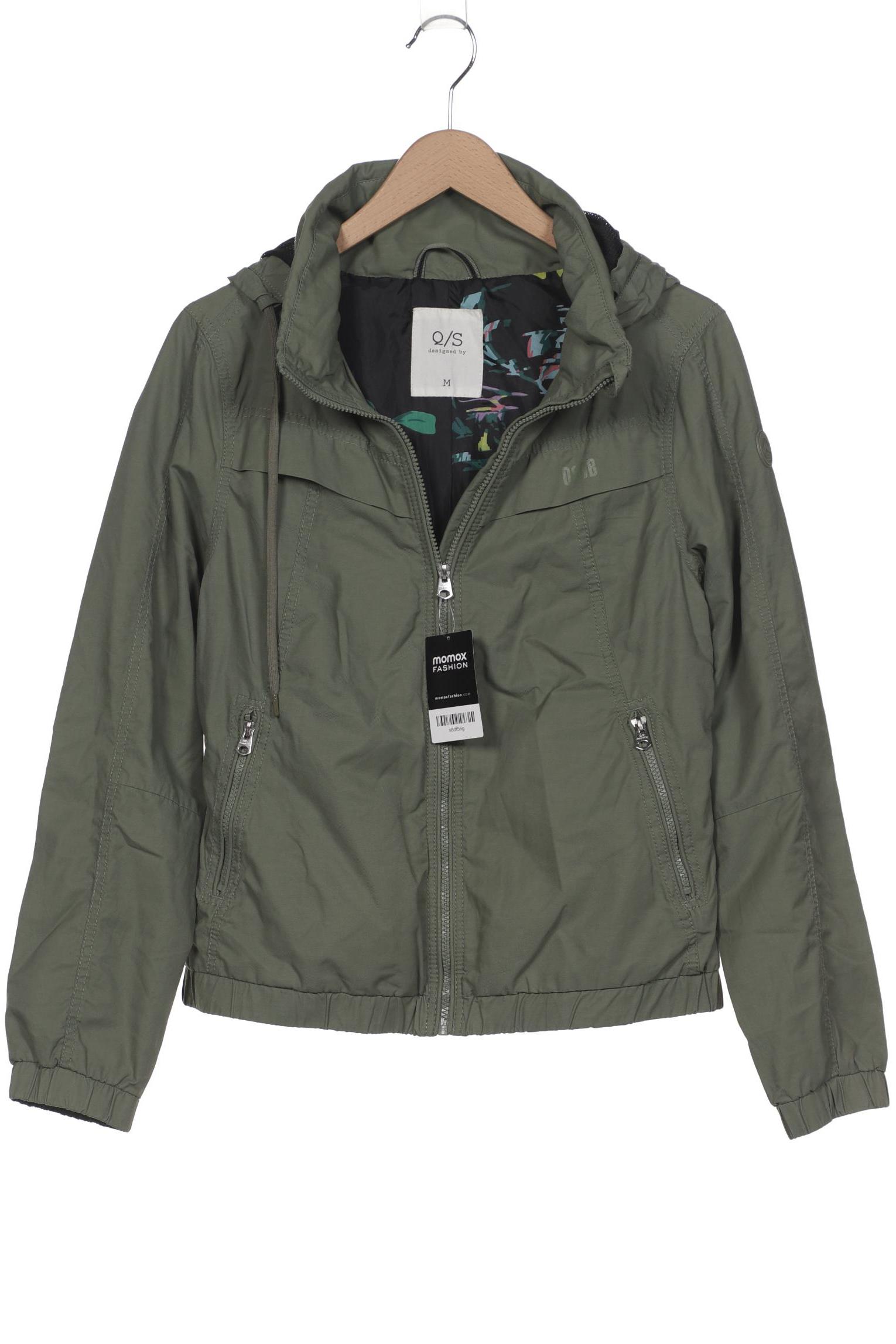 

QS by s.Oliver Damen Jacke, grün, Gr. 38