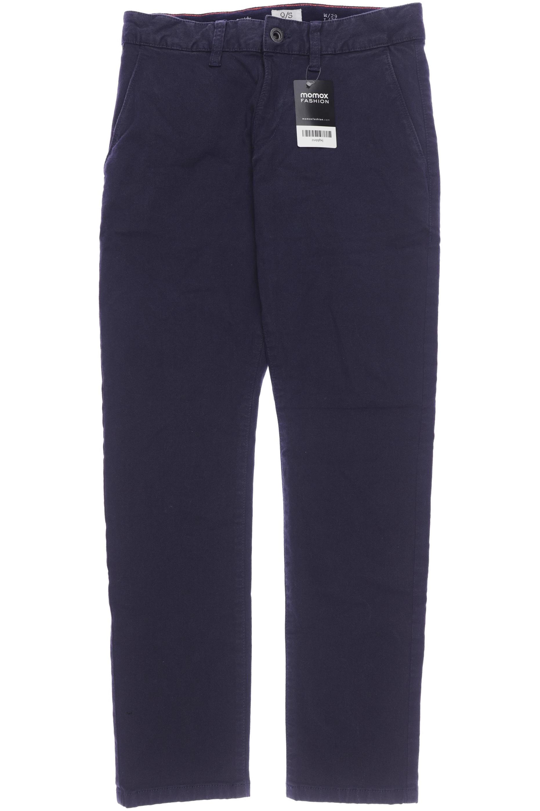 

QS by s.Oliver Herren Stoffhose, marineblau, Gr. 29