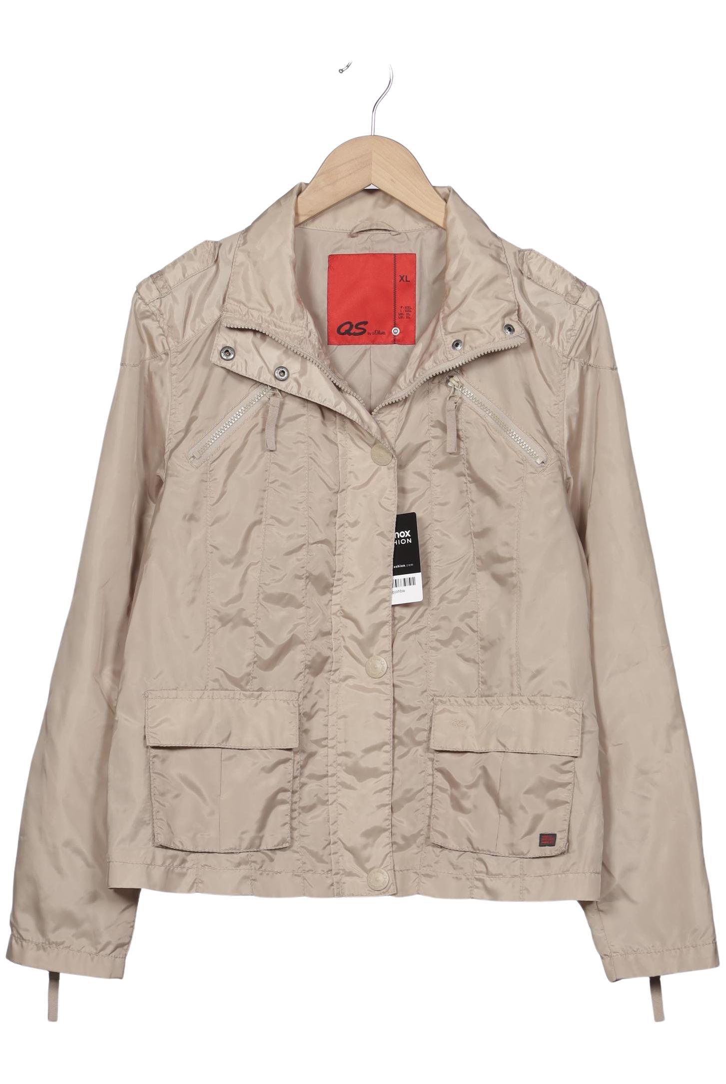 

QS by s.Oliver Damen Jacke, beige, Gr. 44