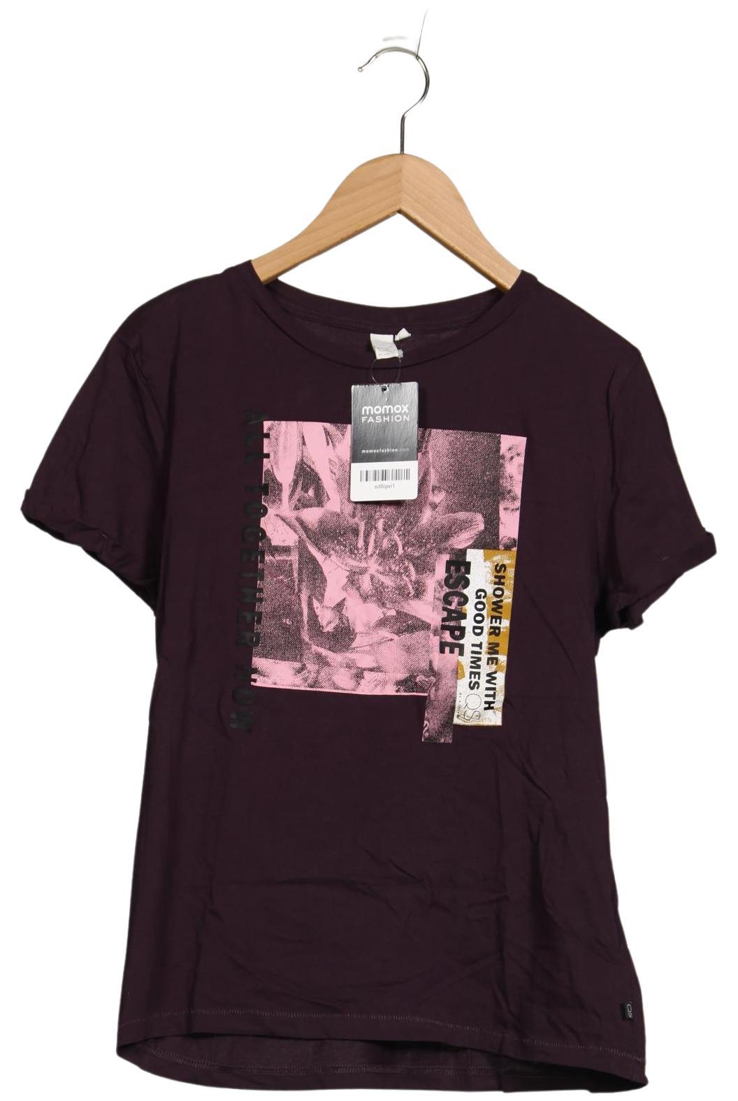 

QS by s.Oliver Damen T-Shirt, flieder, Gr. 38