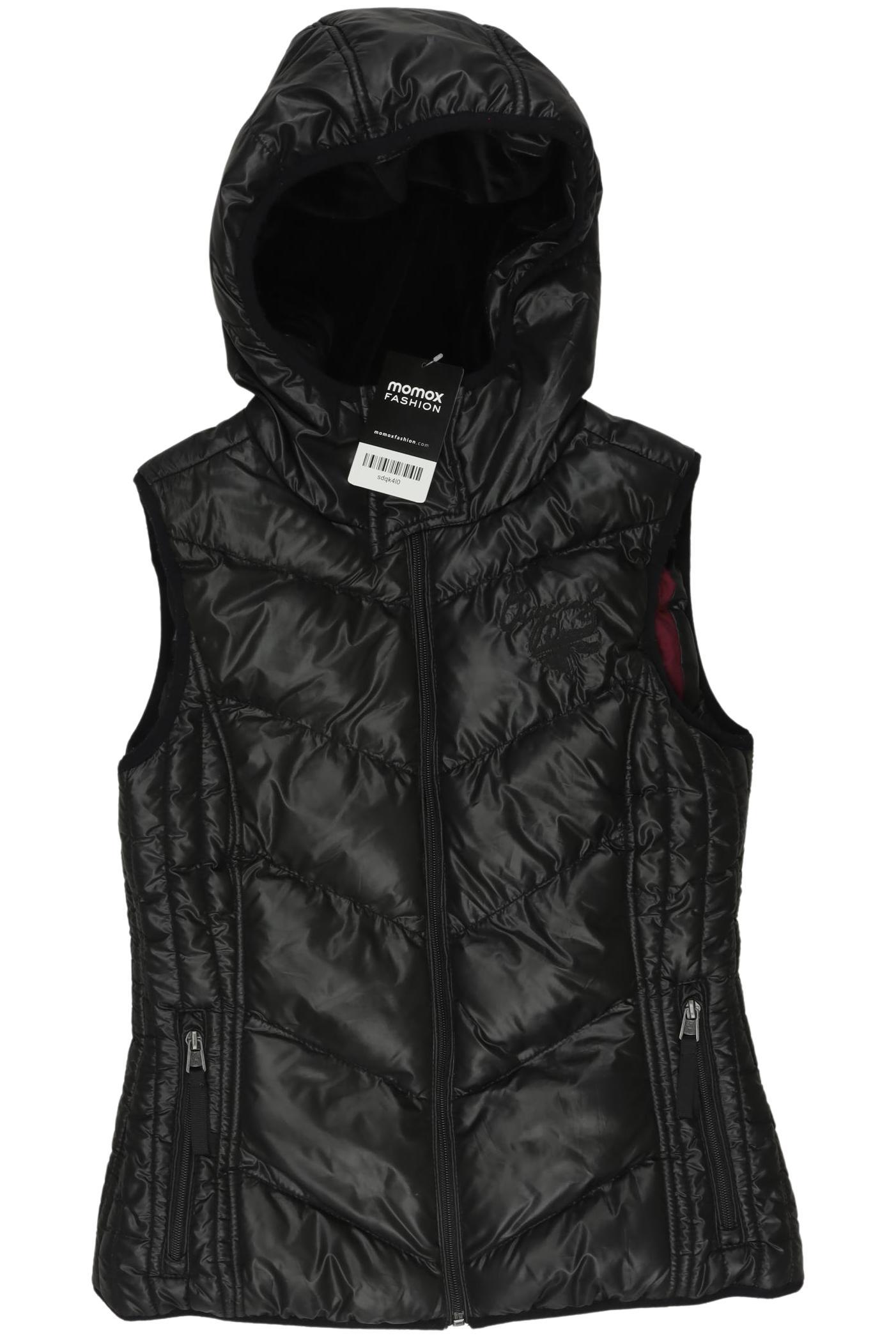 

QS by s.Oliver Damen Weste, schwarz, Gr. 34