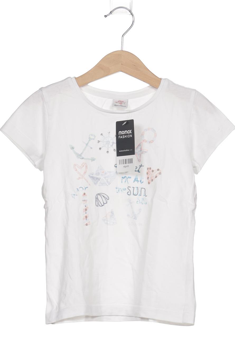 

QS by s.Oliver Damen T-Shirt, weiß, Gr. 104