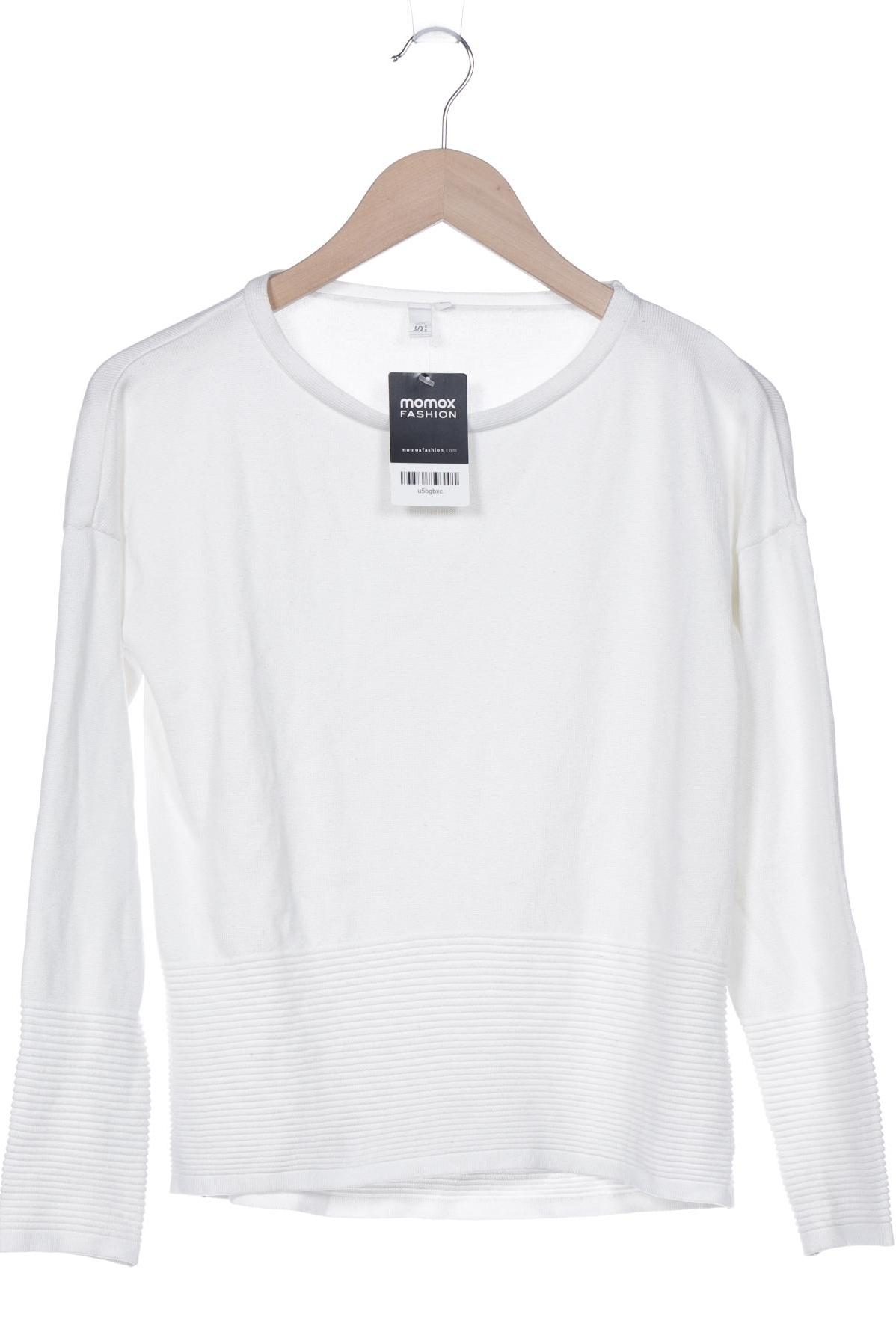 

QS by s.Oliver Damen Pullover, weiß, Gr. 38