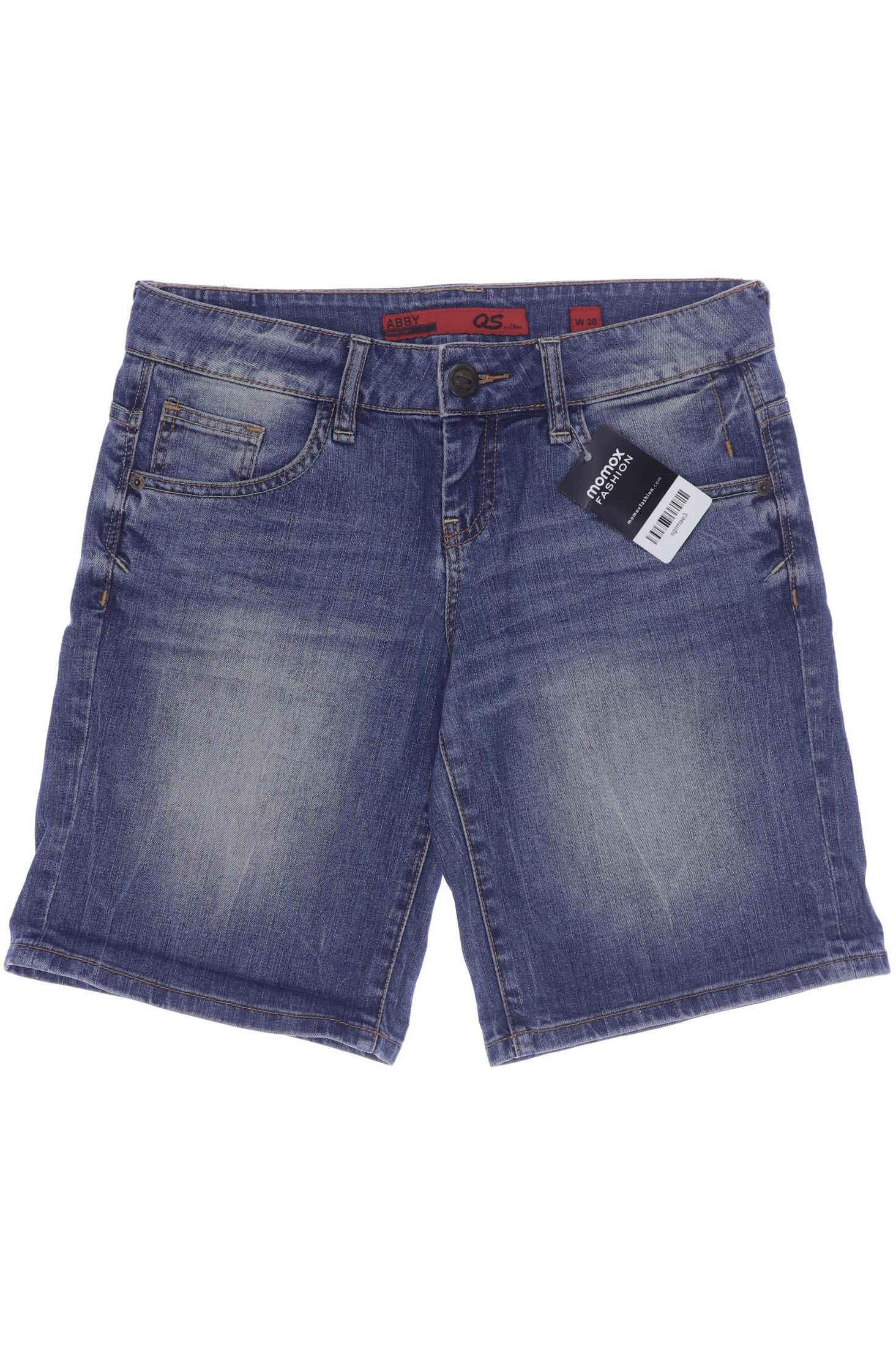 

QS by s.Oliver Damen Shorts, blau, Gr. 36