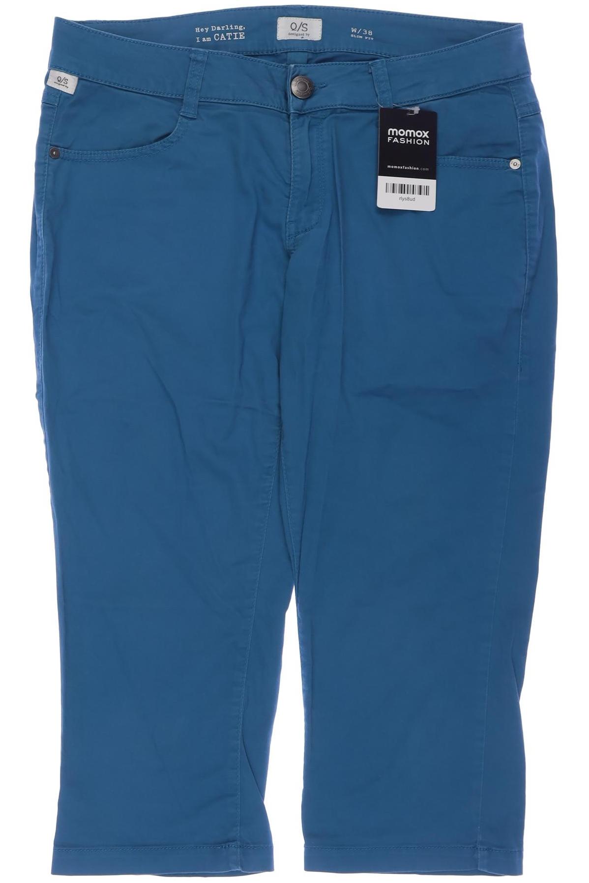 

QS by s.Oliver Damen Stoffhose, blau, Gr. 38