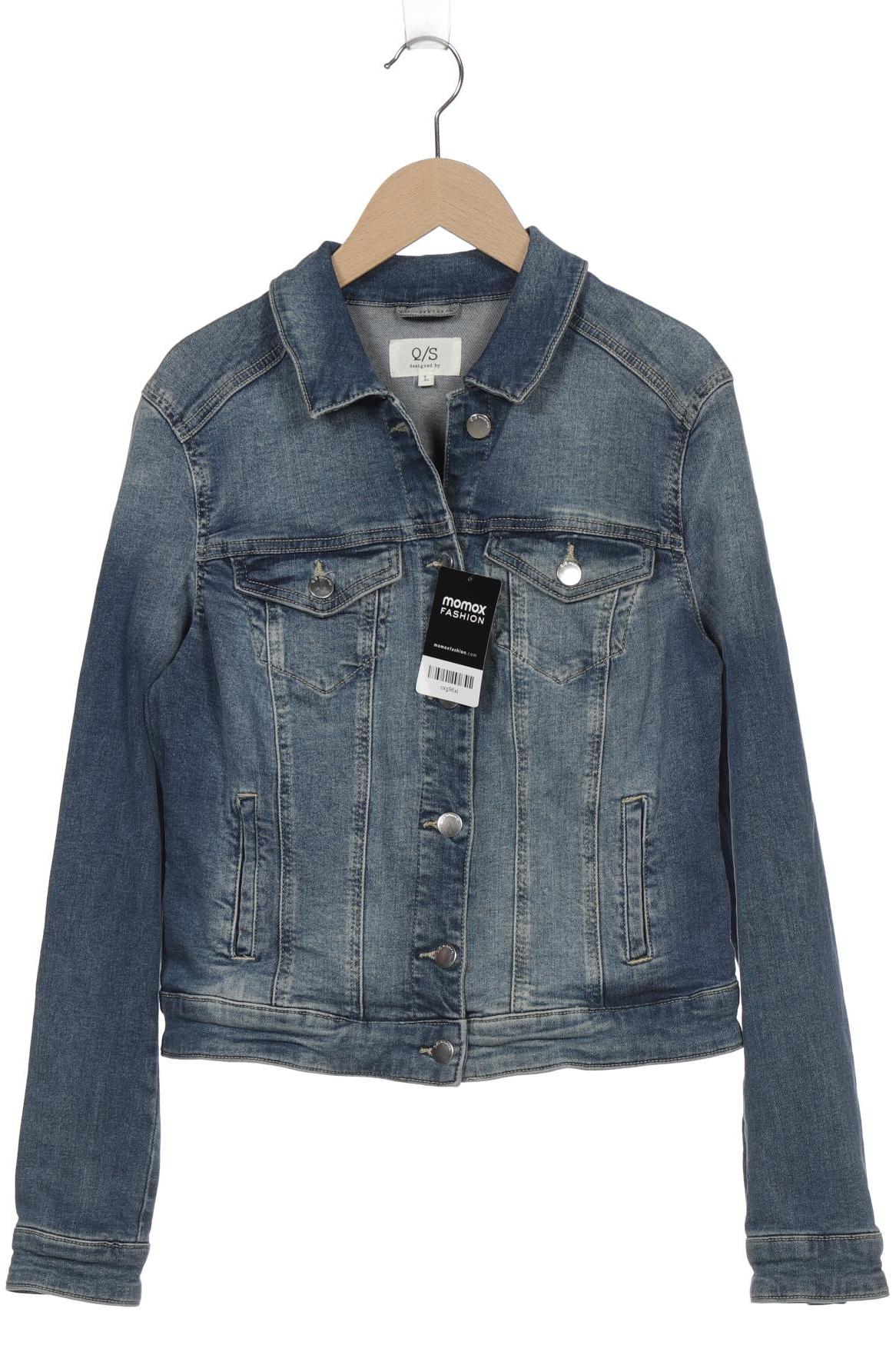 

QS by s.Oliver Damen Jacke, blau, Gr. 42