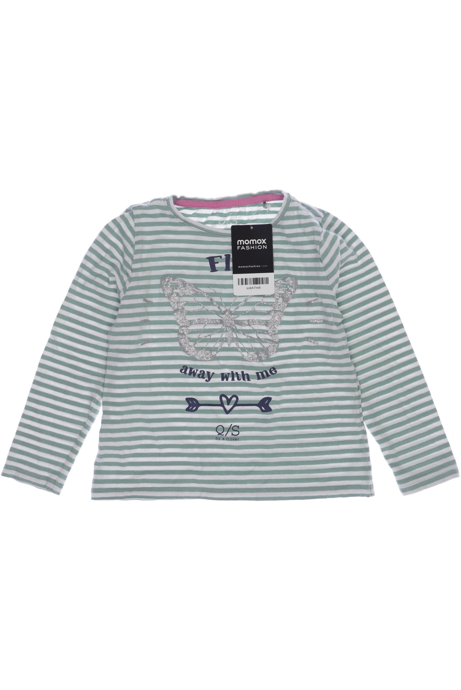 

QS by s.Oliver Mädchen Langarmshirt, türkis