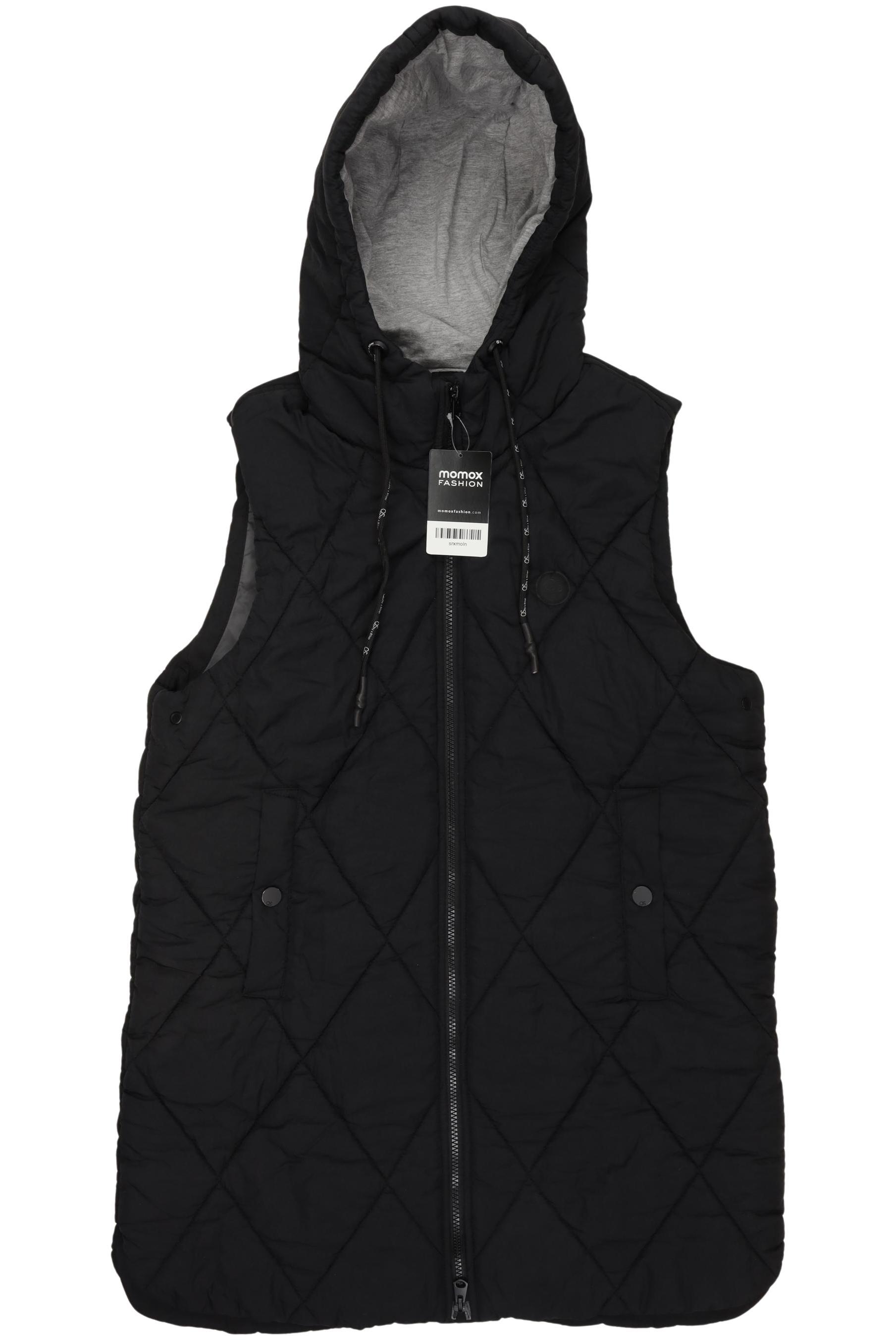 

QS by s.Oliver Damen Weste, schwarz, Gr. 42