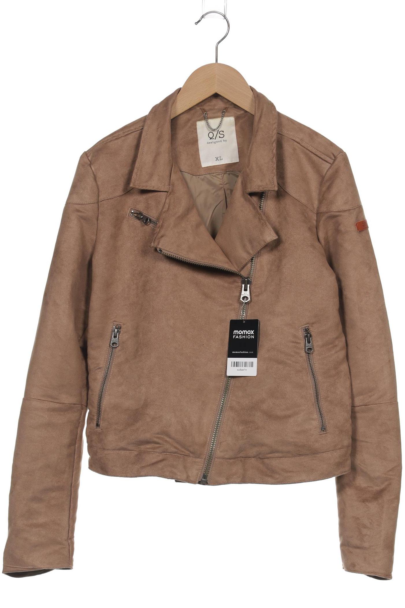 

QS by s.Oliver Damen Jacke, beige, Gr. 44