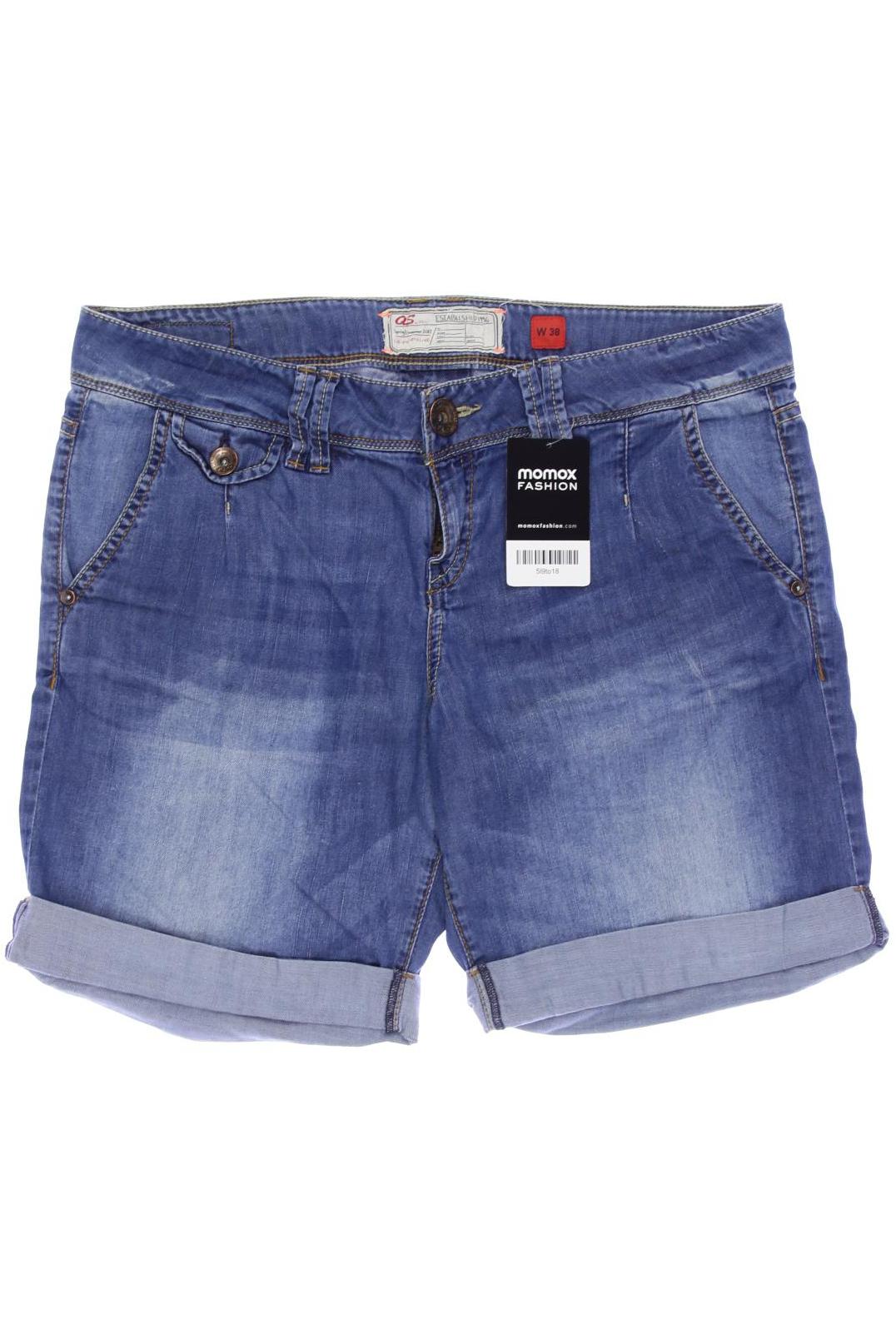 

QS by s.Oliver Damen Shorts, blau, Gr. 38