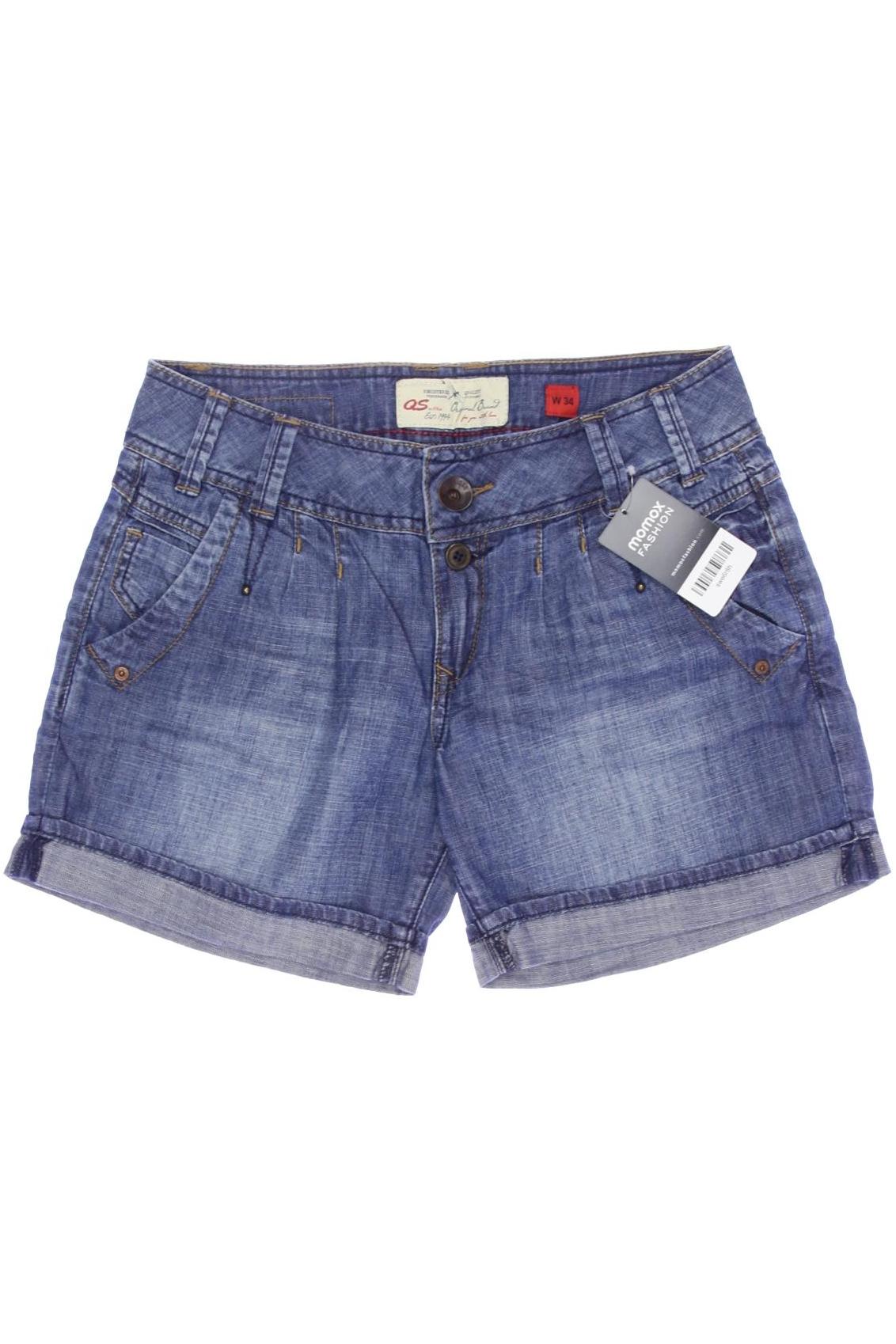 

QS by s.Oliver Damen Shorts, blau, Gr. 34