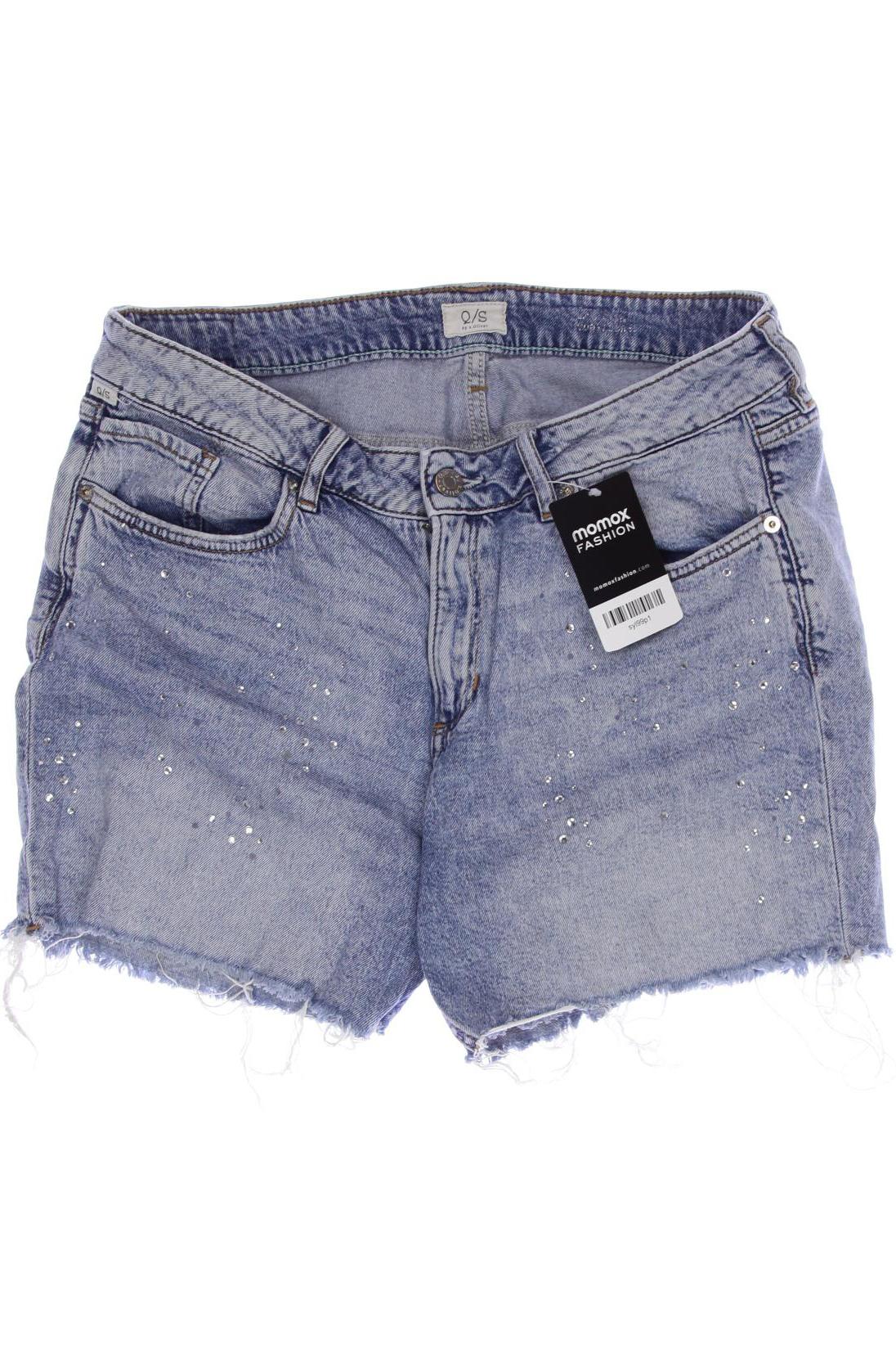 

QS by s.Oliver Damen Shorts, blau, Gr. 30
