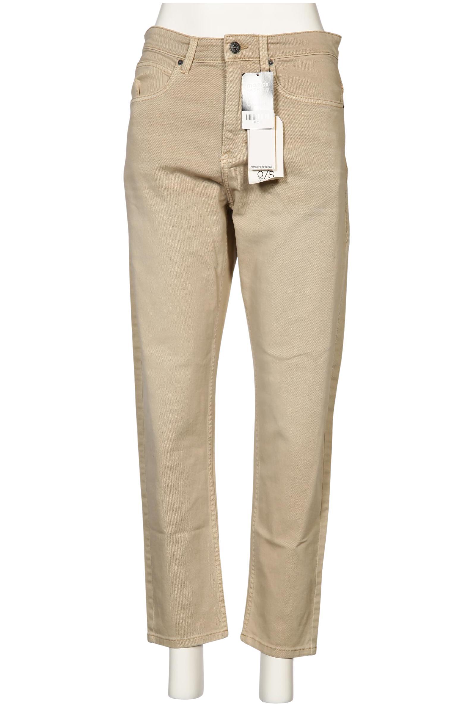 

QS by s.Oliver Damen Jeans, beige, Gr. 32