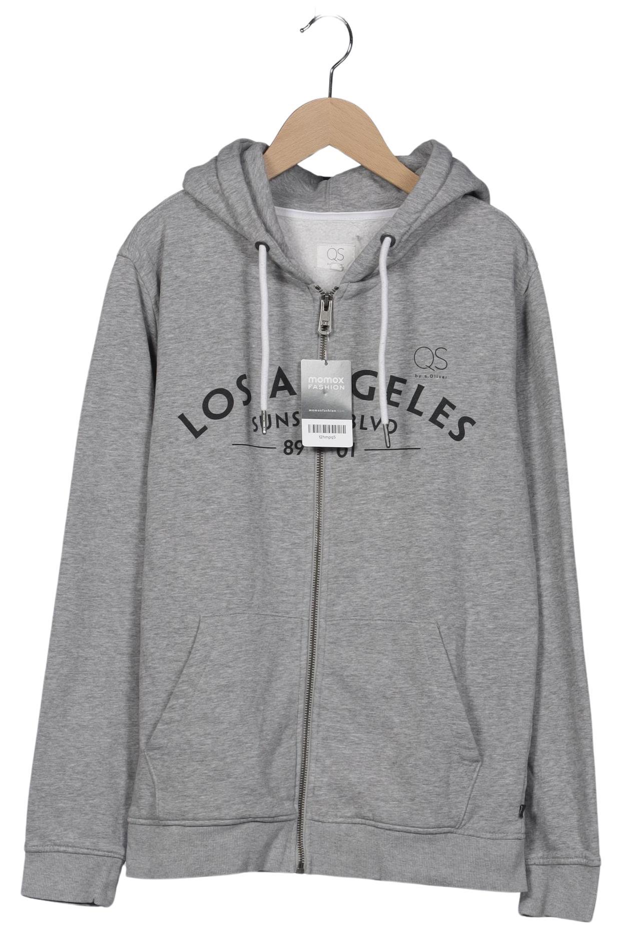 

QS by s.Oliver Damen Kapuzenpullover, grau, Gr. 38