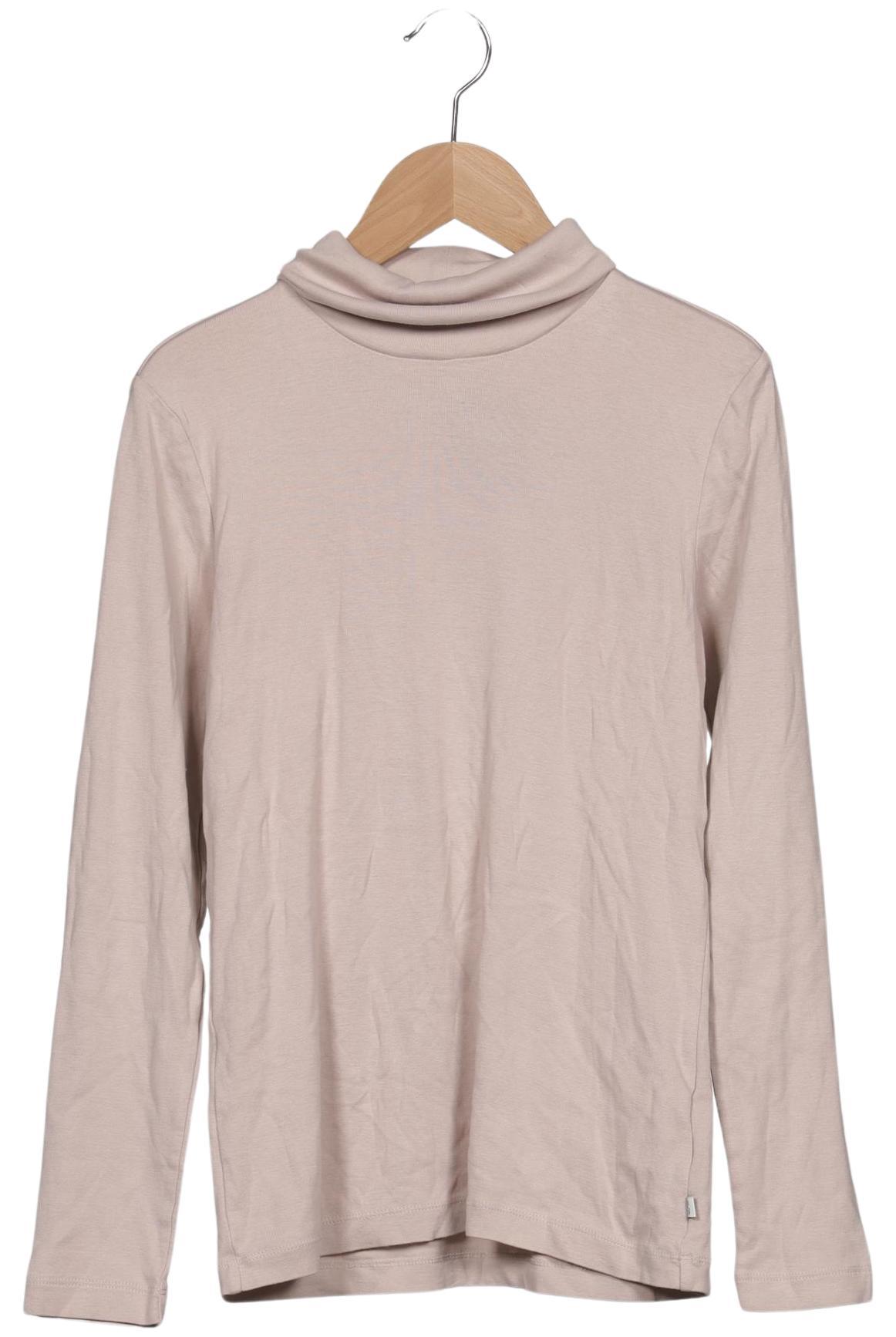 

QS by s.Oliver Damen Langarmshirt, beige, Gr. 42