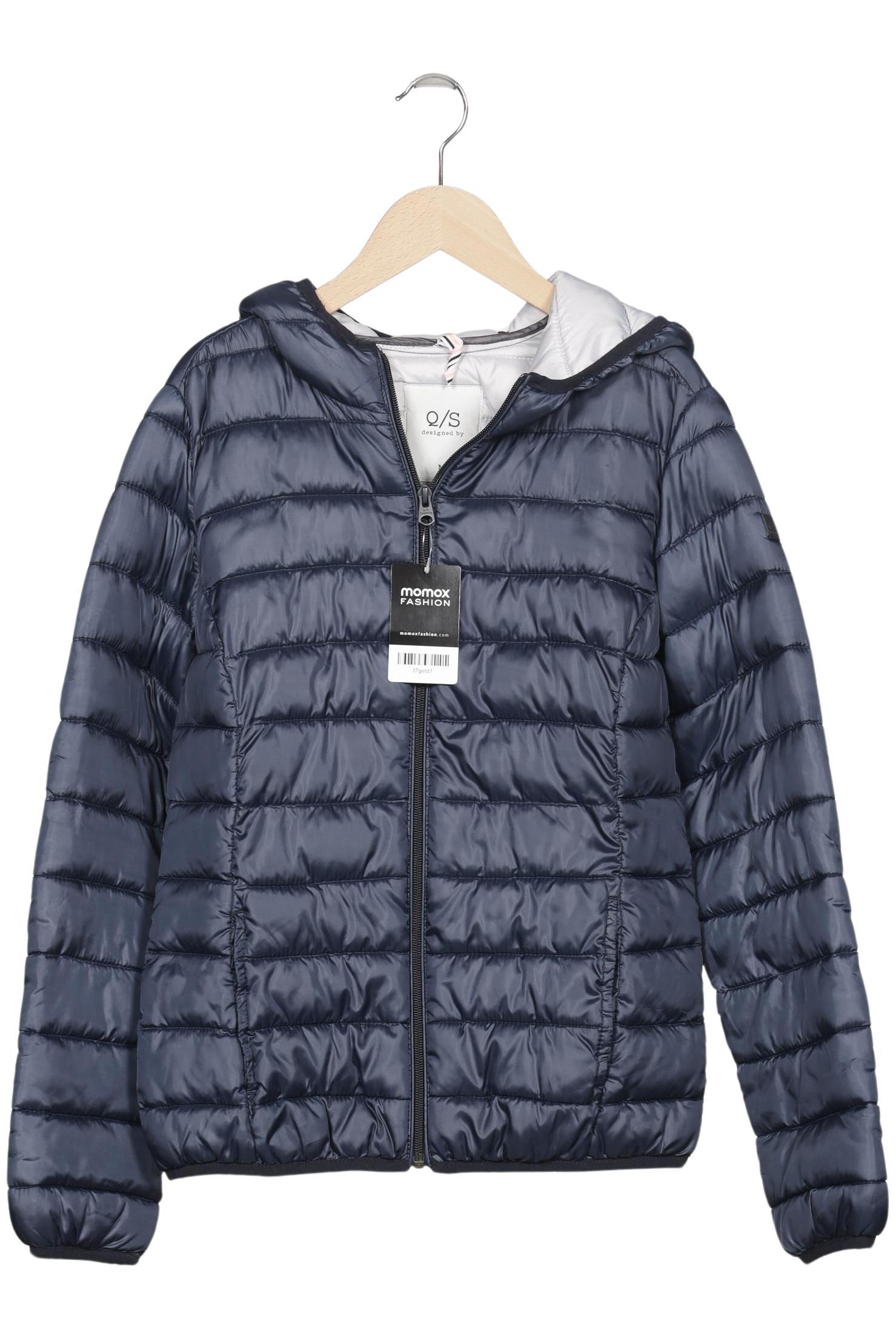 

QS by s.Oliver Damen Jacke, marineblau, Gr. 38