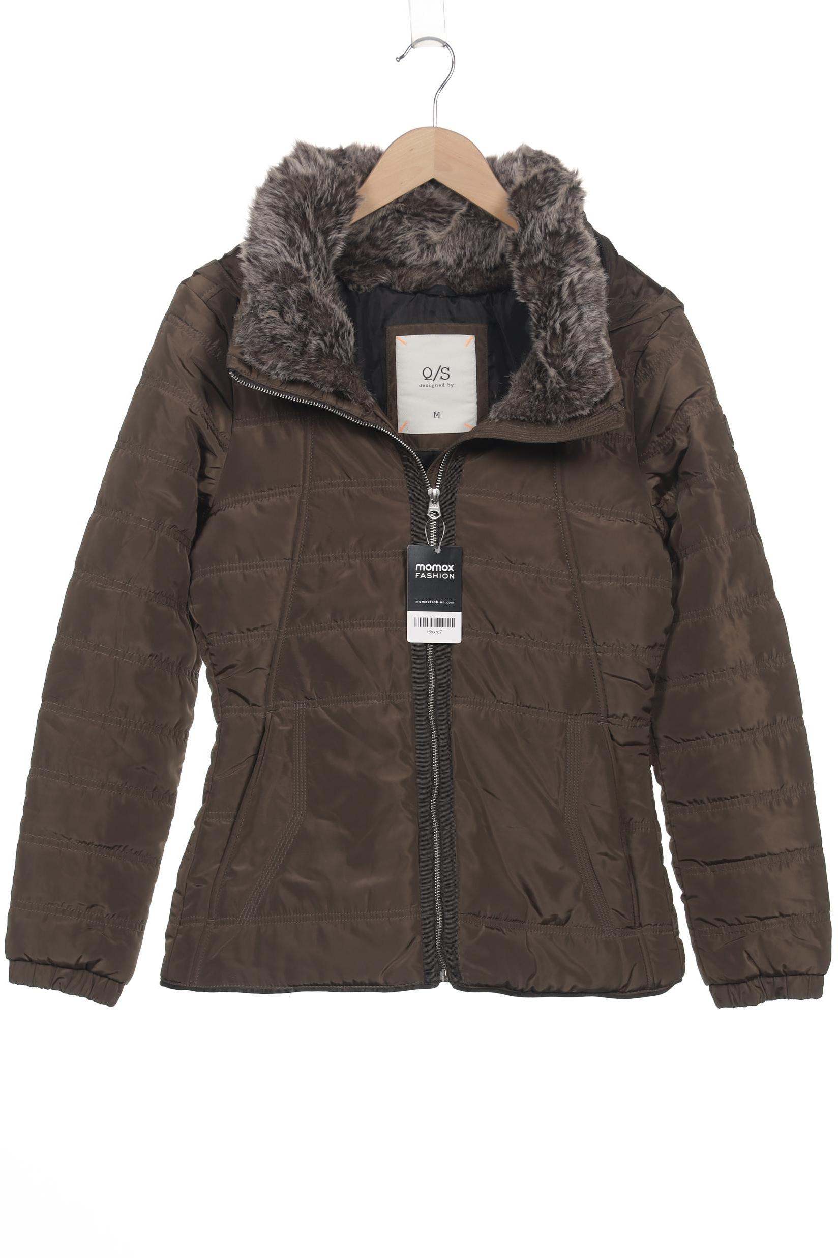 

QS by s.Oliver Damen Jacke, grün, Gr. 38