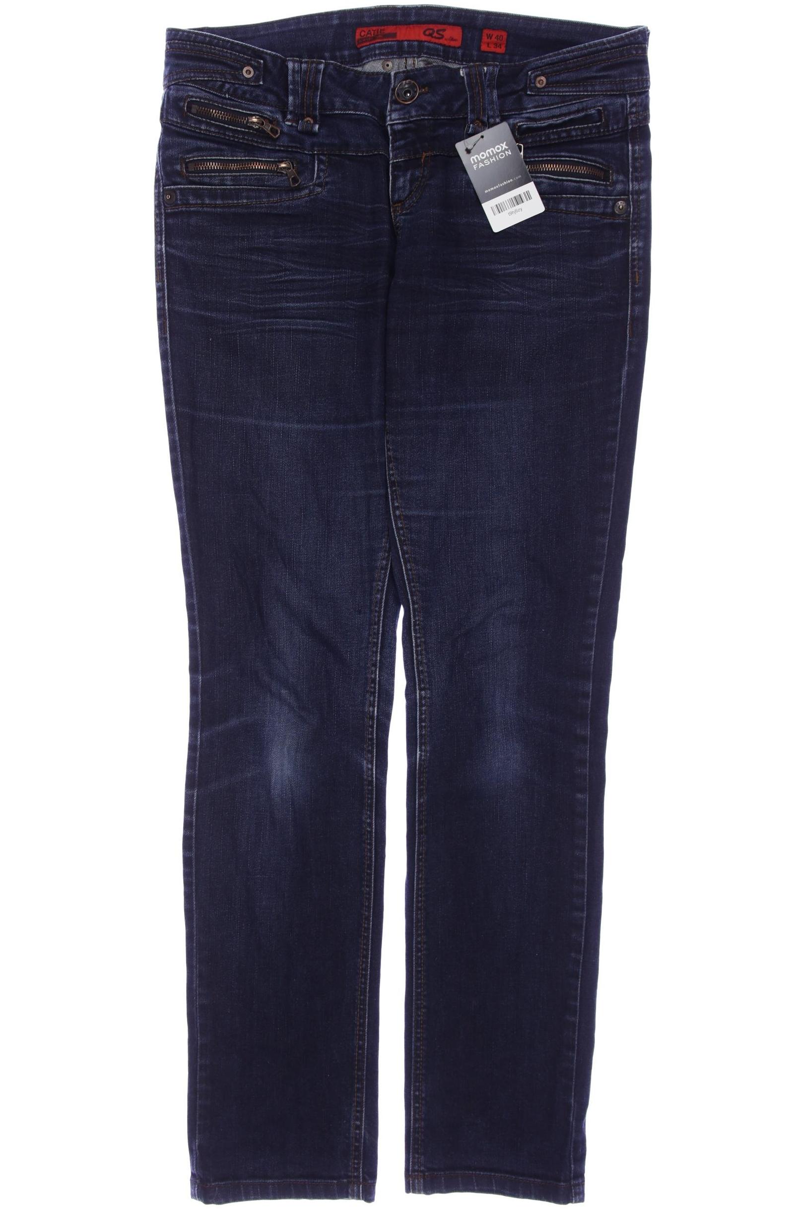 

QS by s.Oliver Damen Jeans, marineblau, Gr. 40