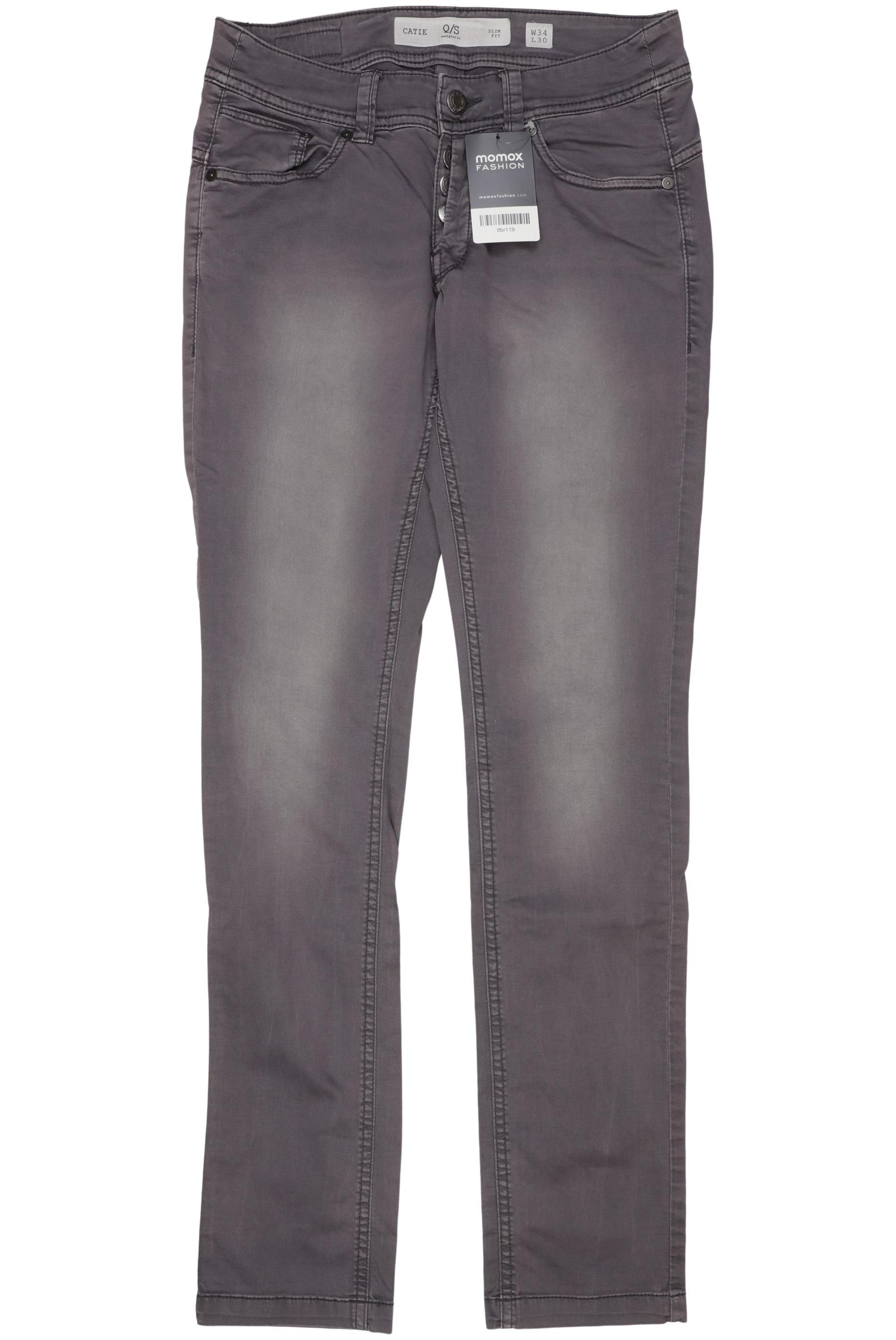 

QS by s.Oliver Damen Jeans, grau, Gr. 34