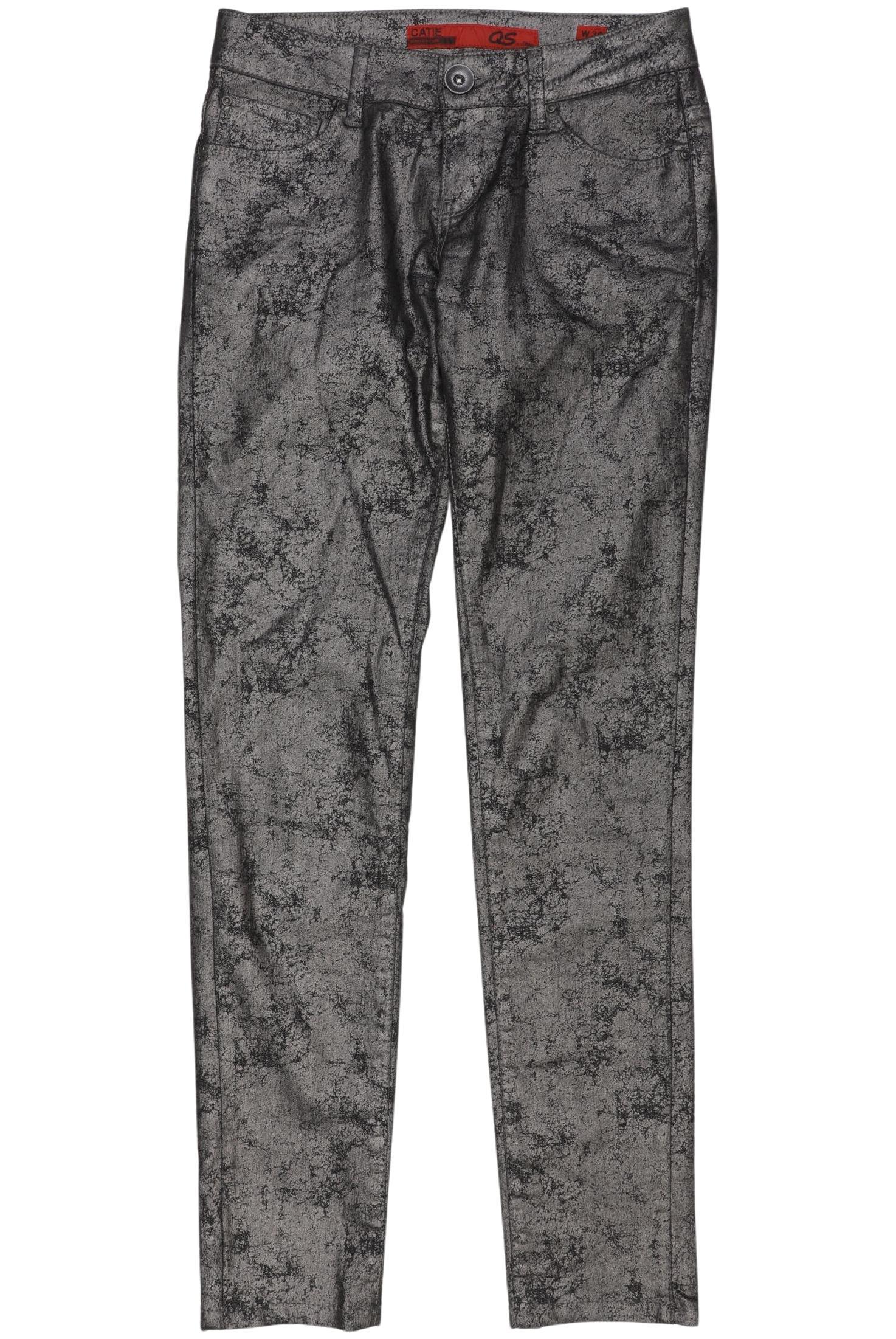 

QS by s.Oliver Damen Jeans, silber, Gr. 34