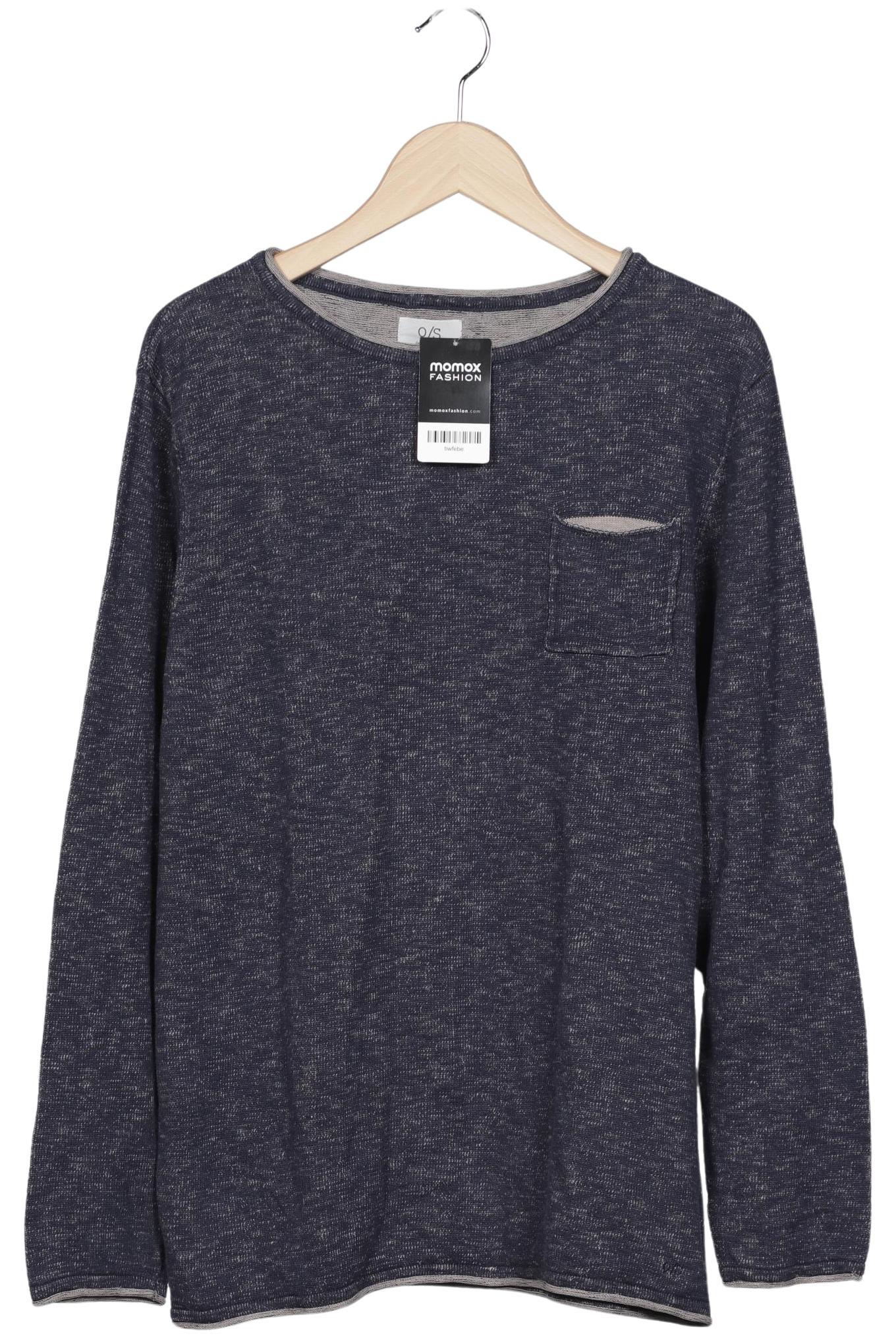 Thumbnail - QS by s.Oliver Herren Pullover, marineblau, Gr. 52