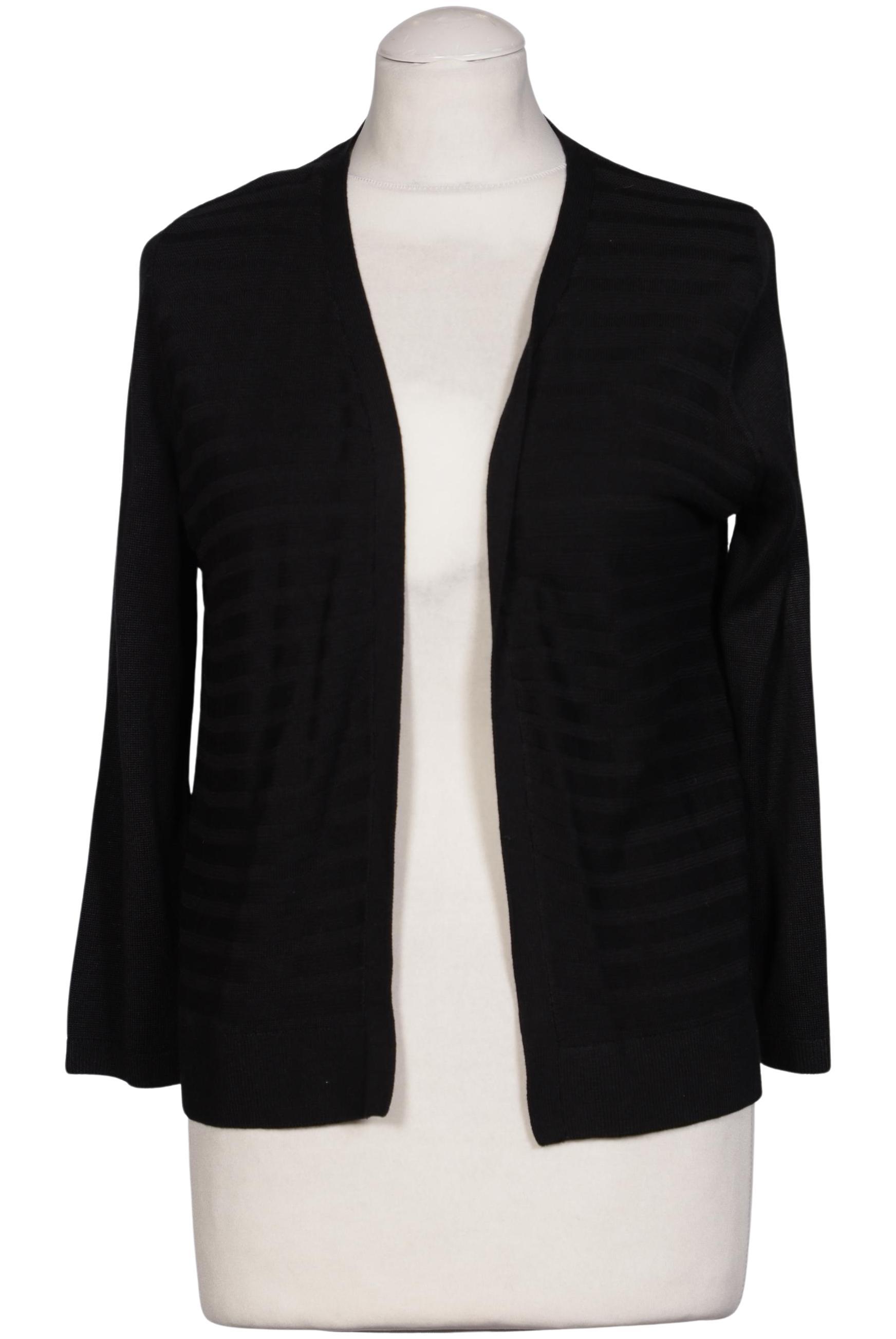 

QS by s.Oliver Damen Strickjacke, schwarz, Gr. 36