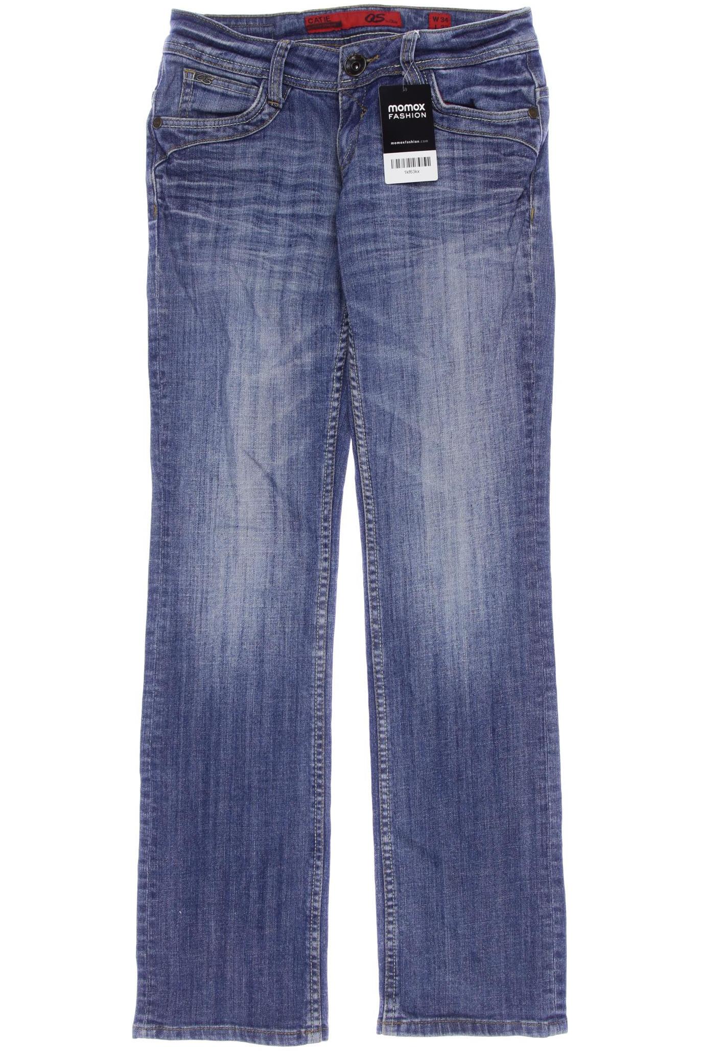 

QS by s.Oliver Damen Jeans, blau, Gr. 34