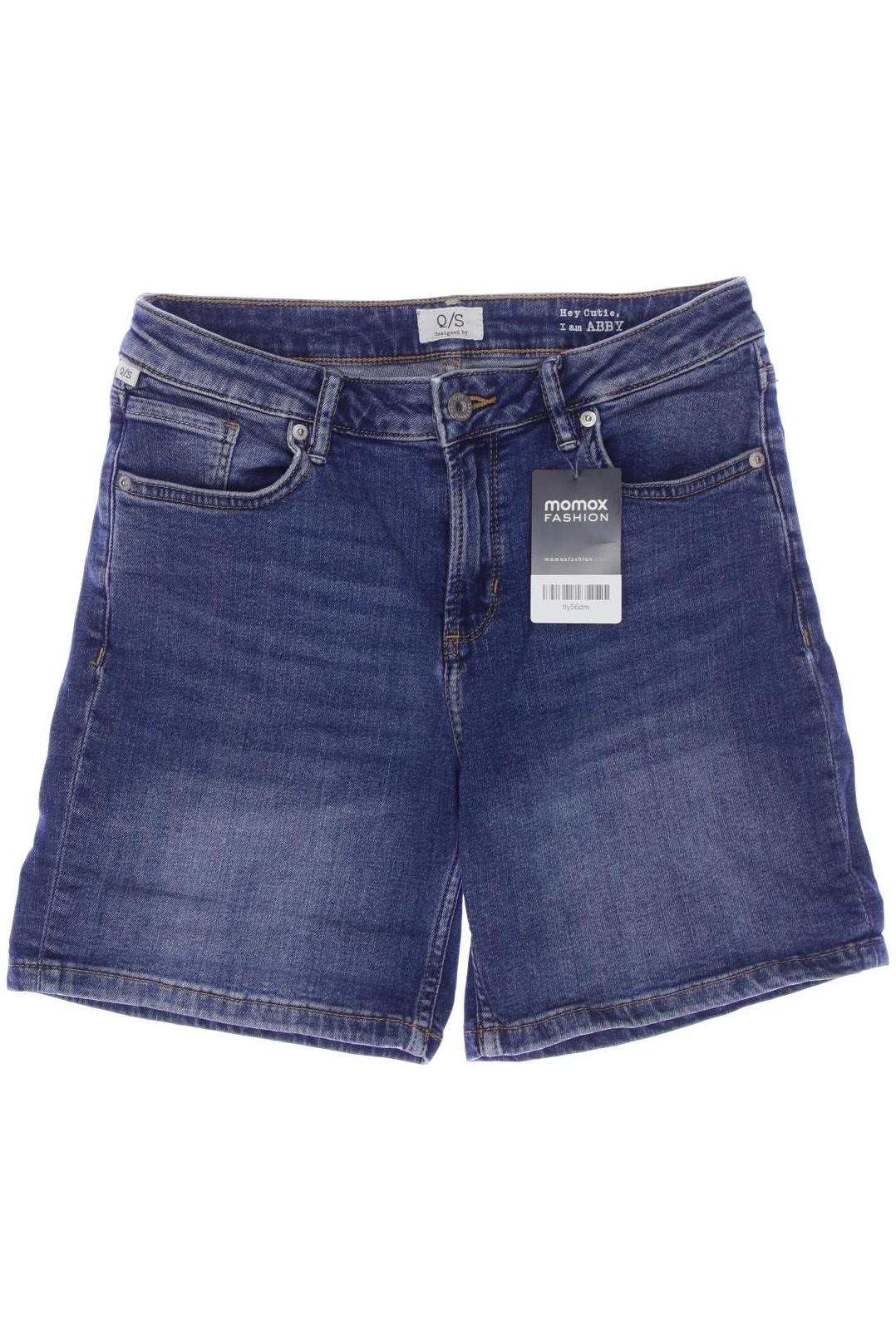 

QS by s.Oliver Damen Shorts, blau, Gr. 34