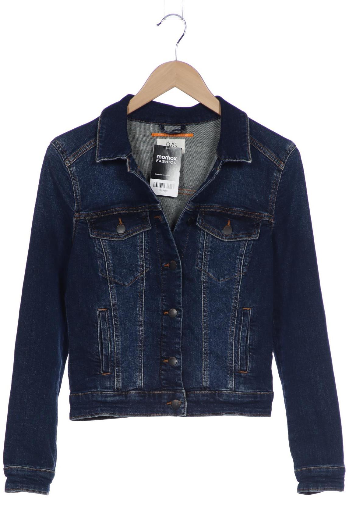 

QS by s.Oliver Damen Jacke, marineblau, Gr. 34