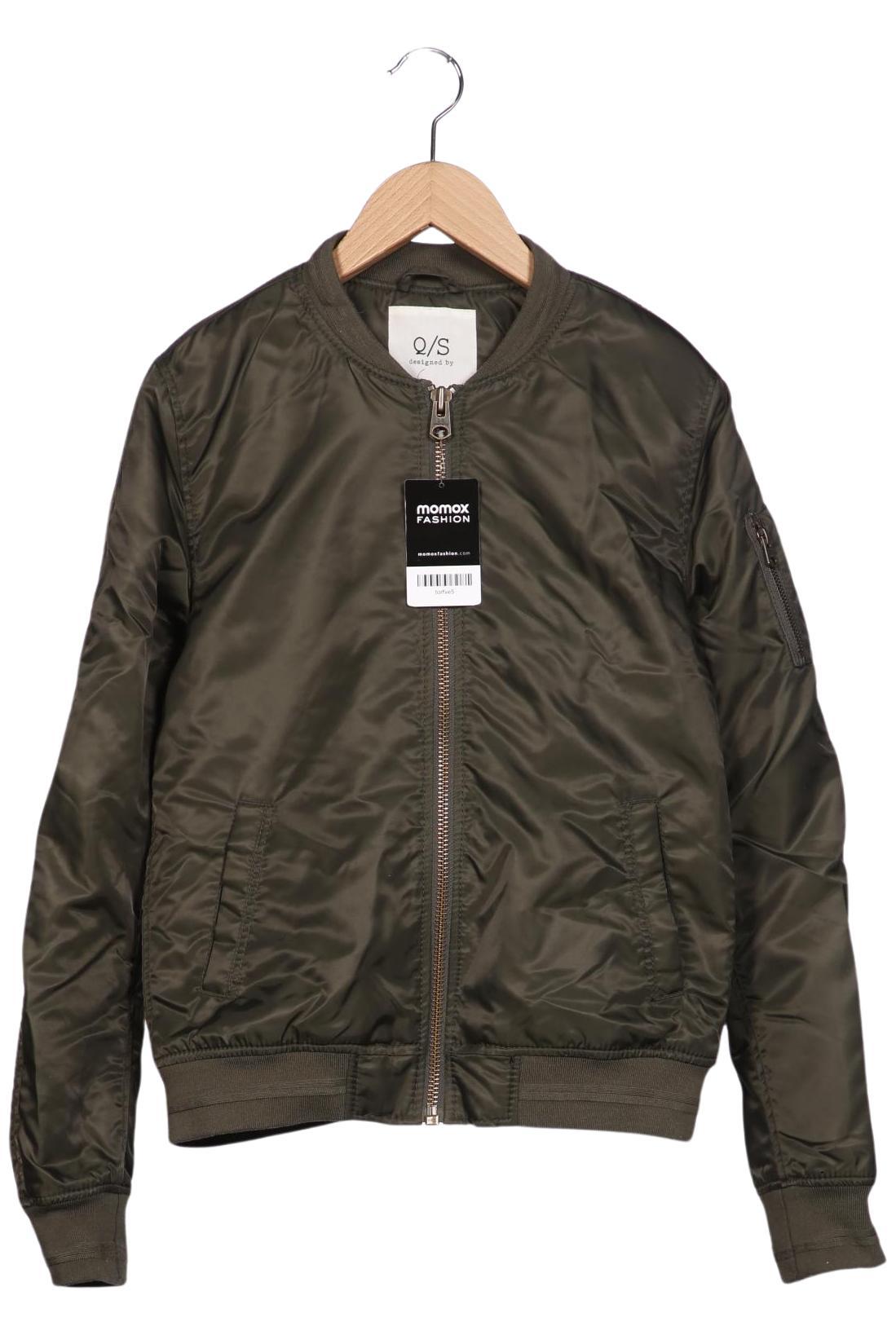 

QS by s.Oliver Damen Jacke, grün, Gr. 36