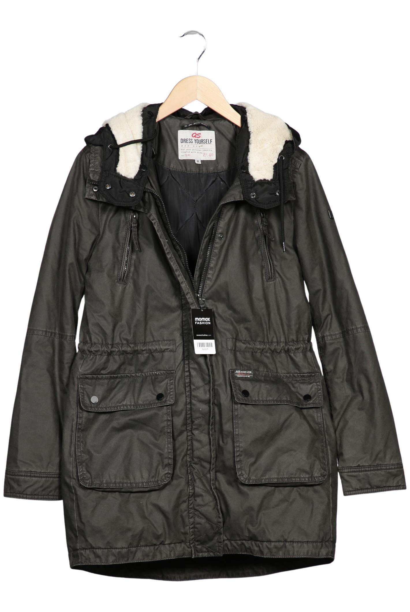 

QS by s.Oliver Damen Mantel, grün, Gr. 38