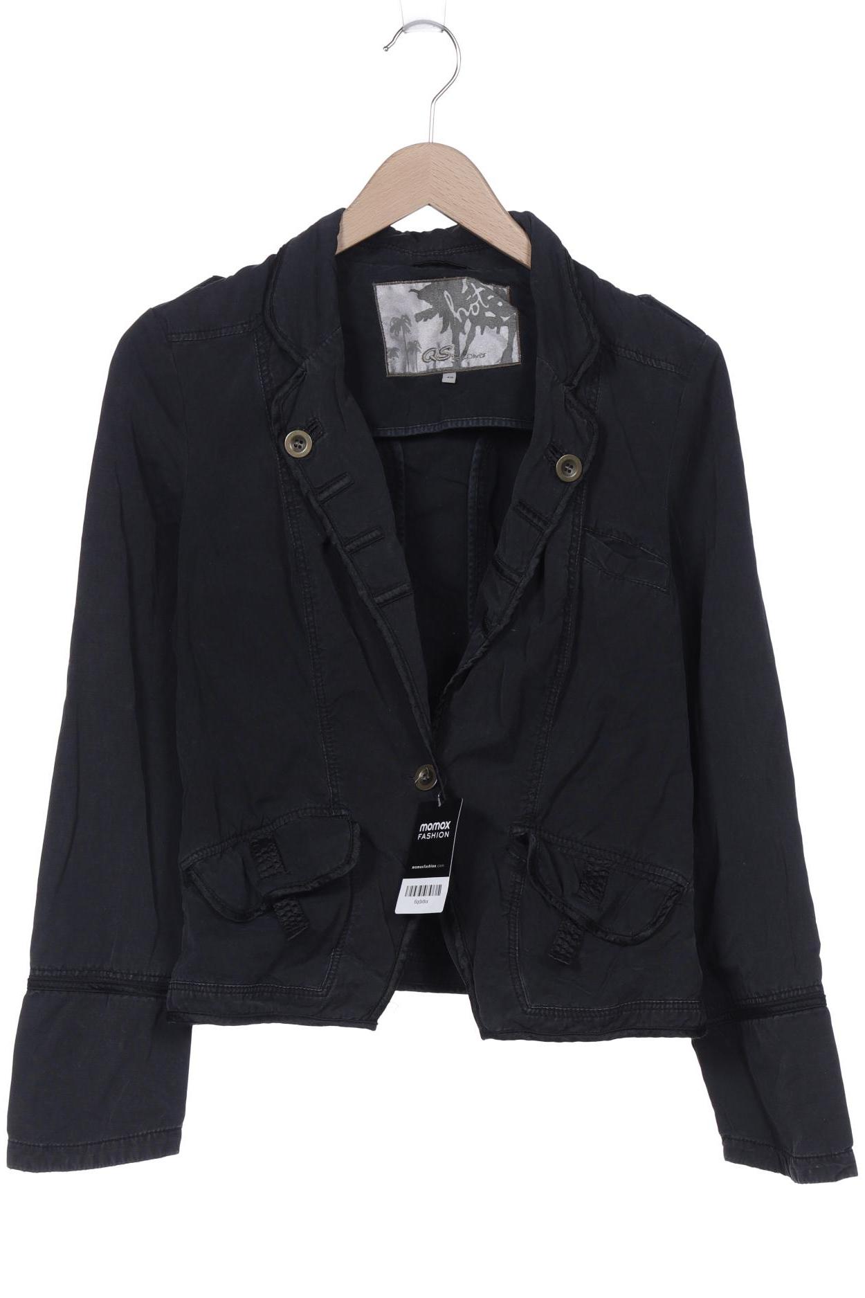 

QS by s.Oliver Damen Jacke, schwarz, Gr. 40
