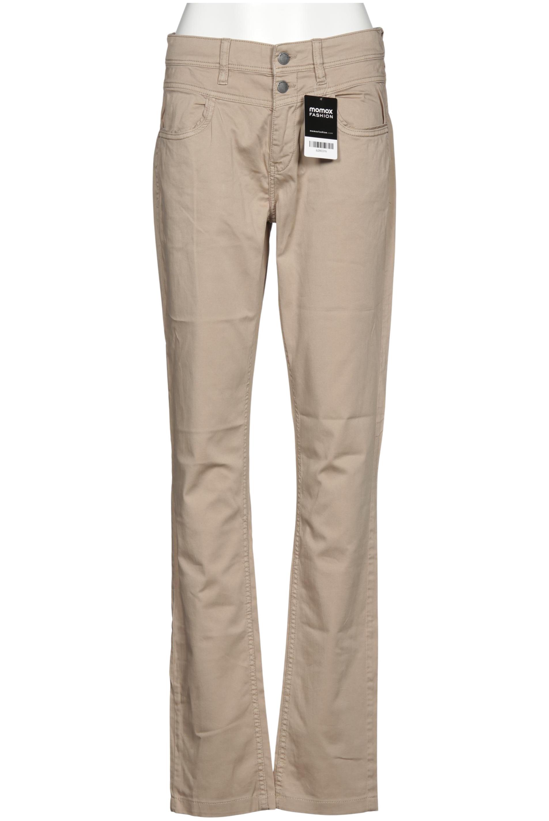 

QS by s.Oliver Damen Stoffhose, beige, Gr. 38