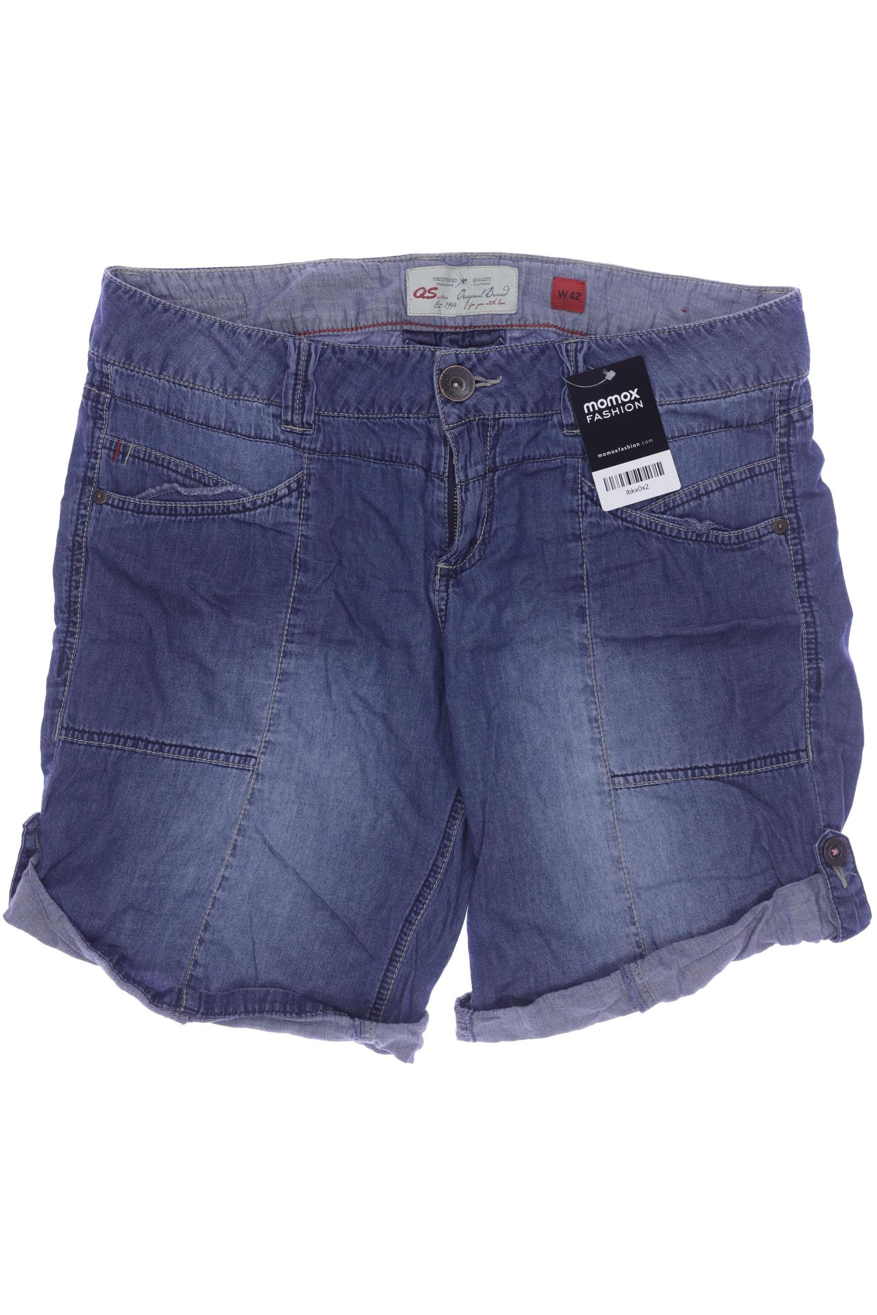 

QS by s.Oliver Damen Shorts, blau, Gr. 42