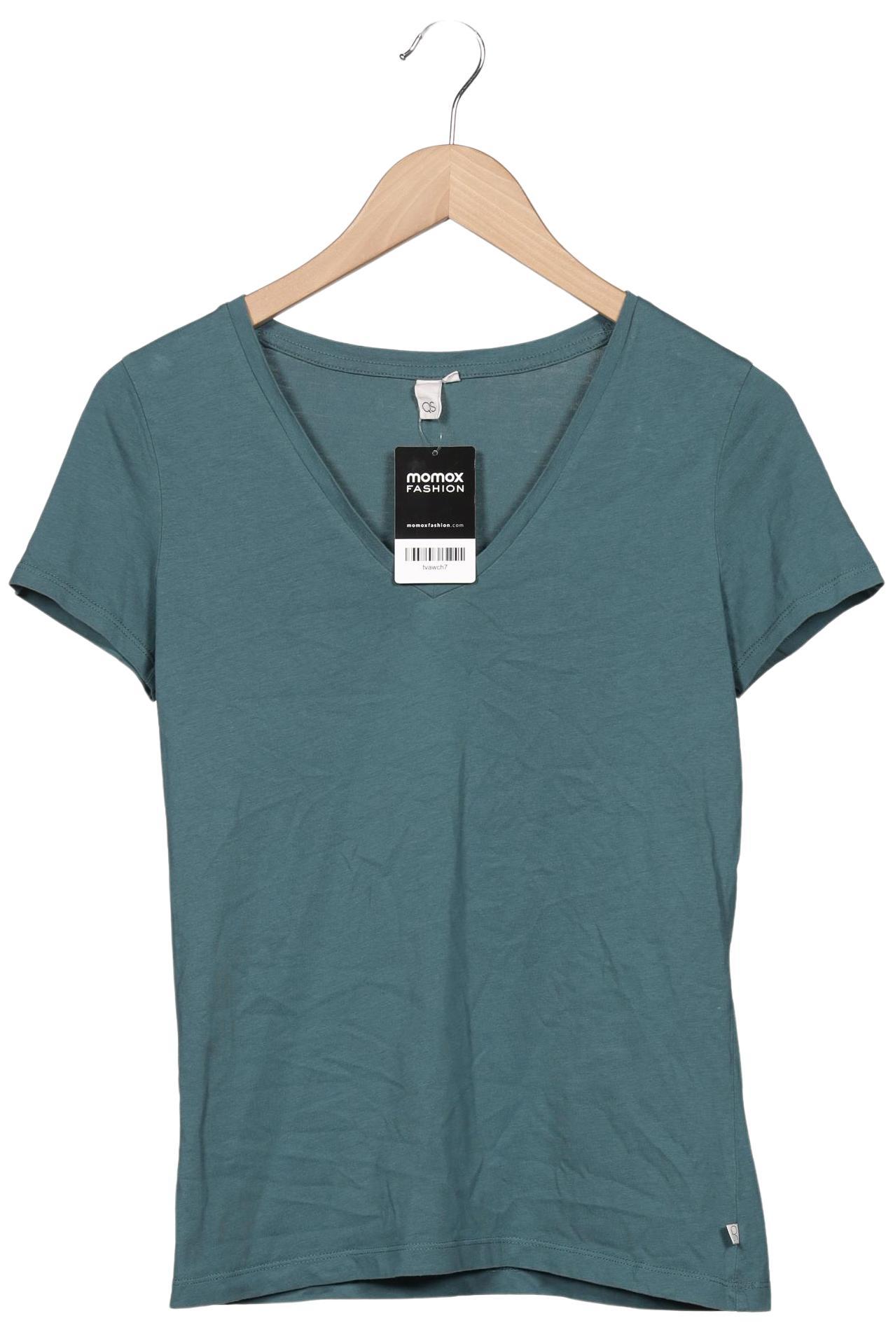 

QS by s.Oliver Damen T-Shirt, türkis, Gr. 36