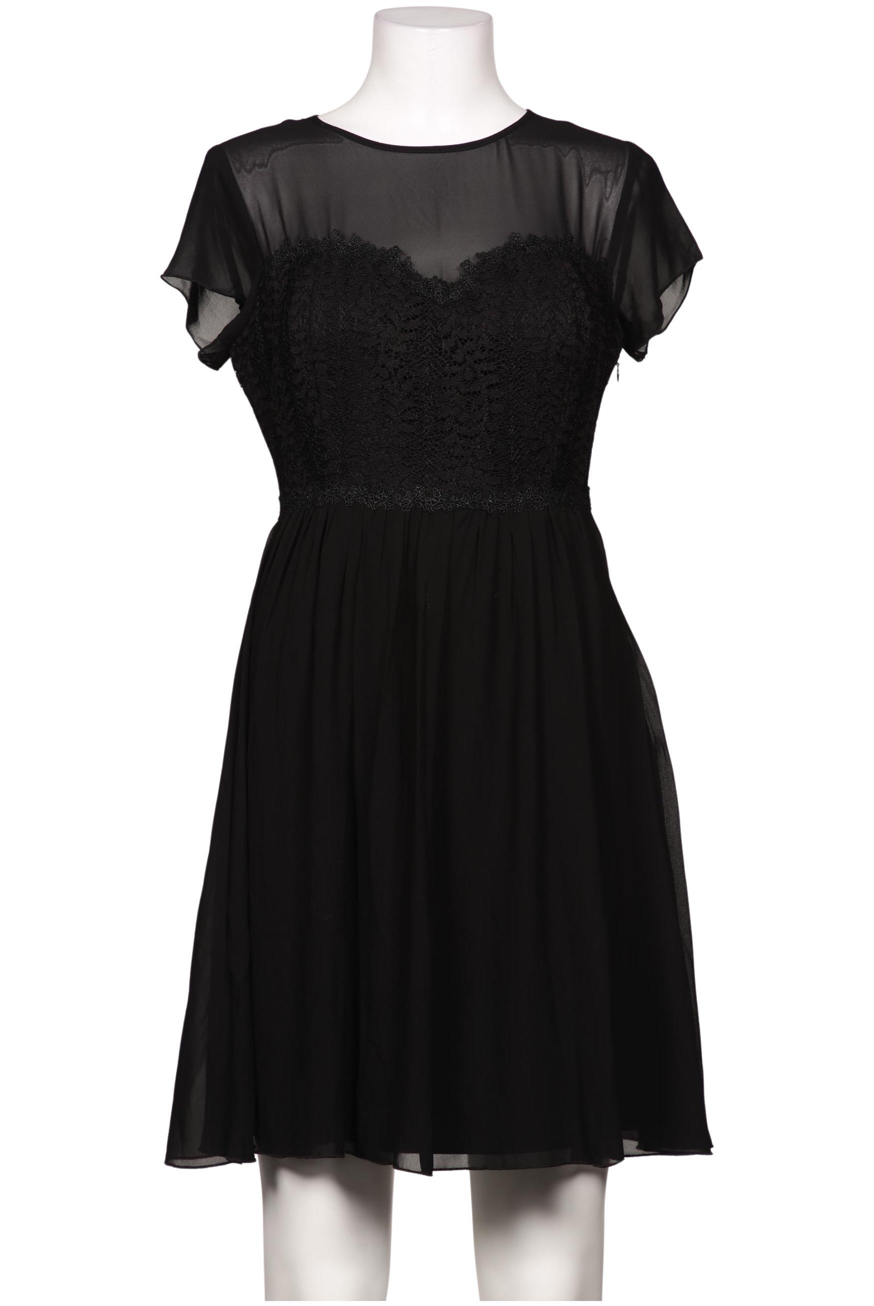 

QS by s.Oliver Damen Kleid, schwarz, Gr. 38