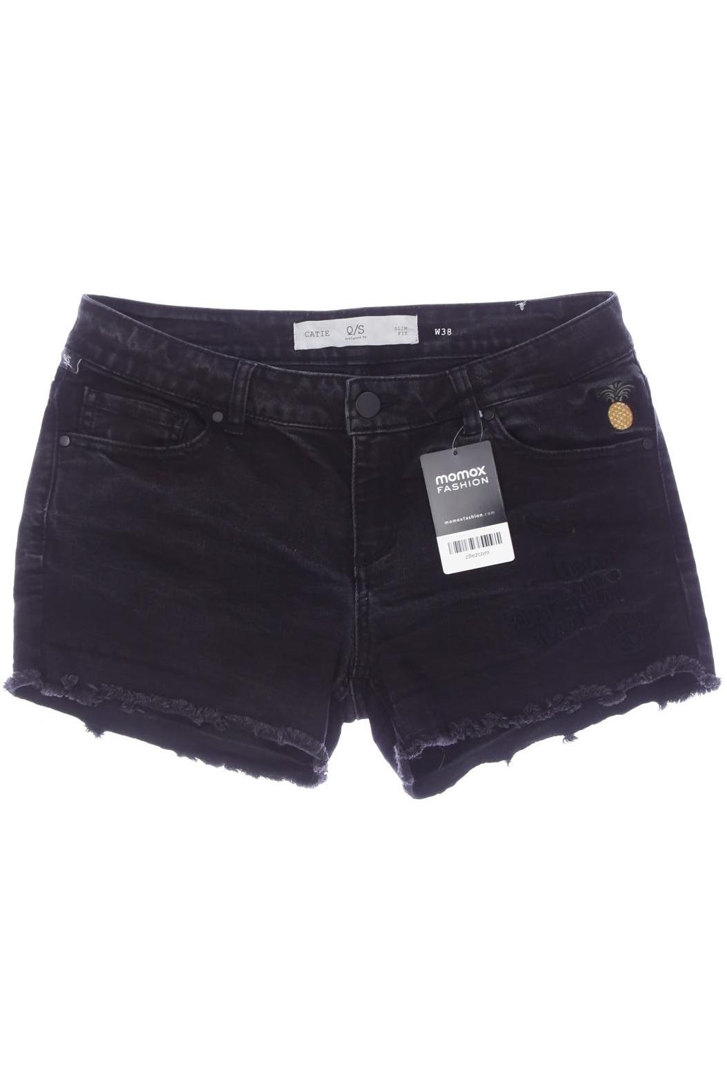 

QS by s.Oliver Damen Shorts, schwarz, Gr. 38