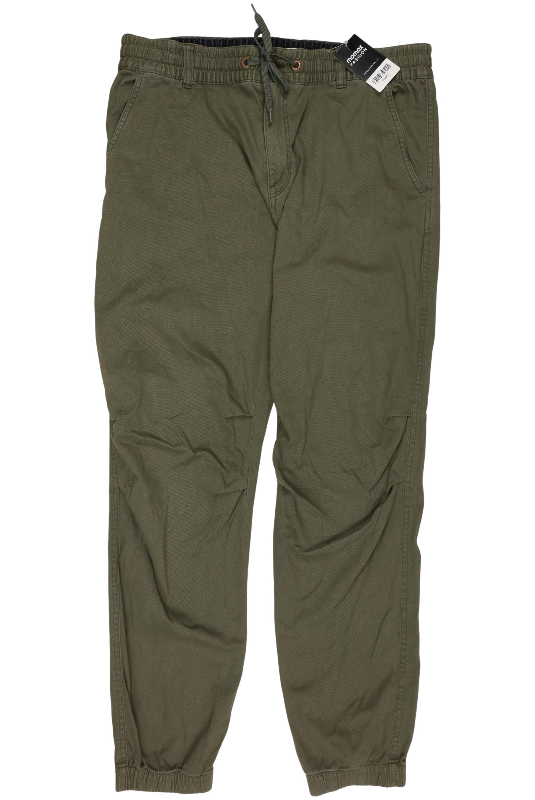 

QS by s.Oliver Herren Stoffhose, grün, Gr. 0