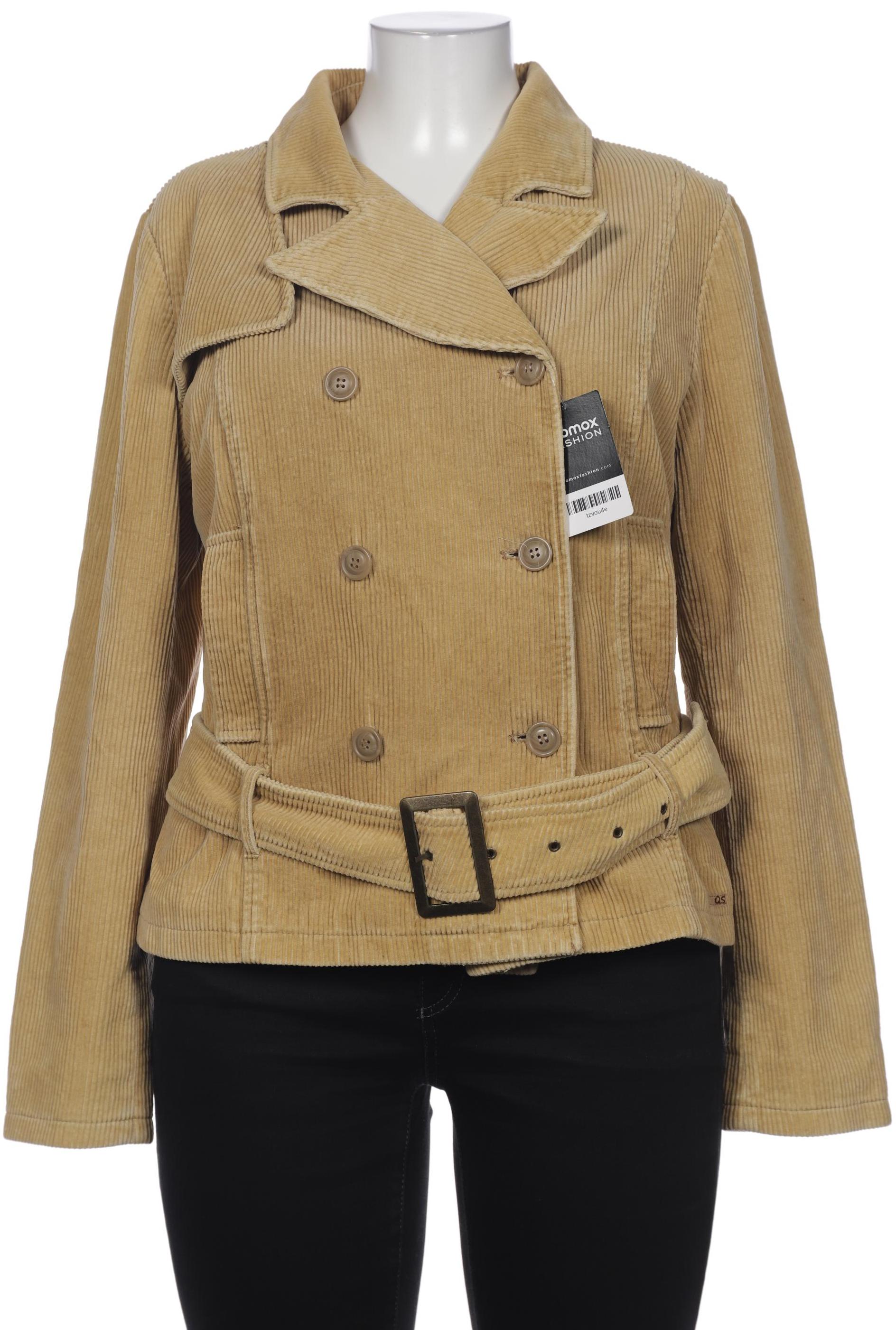 

QS by s.Oliver Damen Jacke, beige, Gr. 44