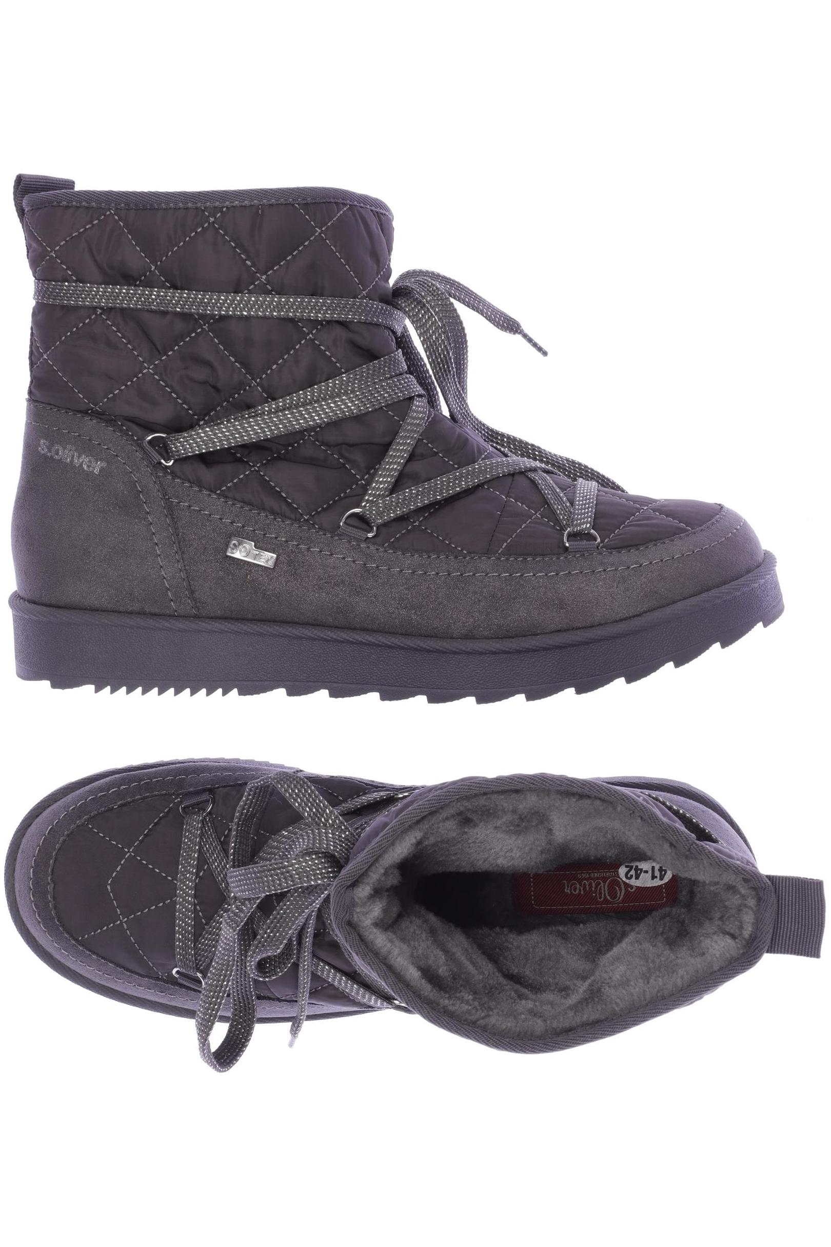 

QS by s.Oliver Damen Stiefelette, grau, Gr. 42