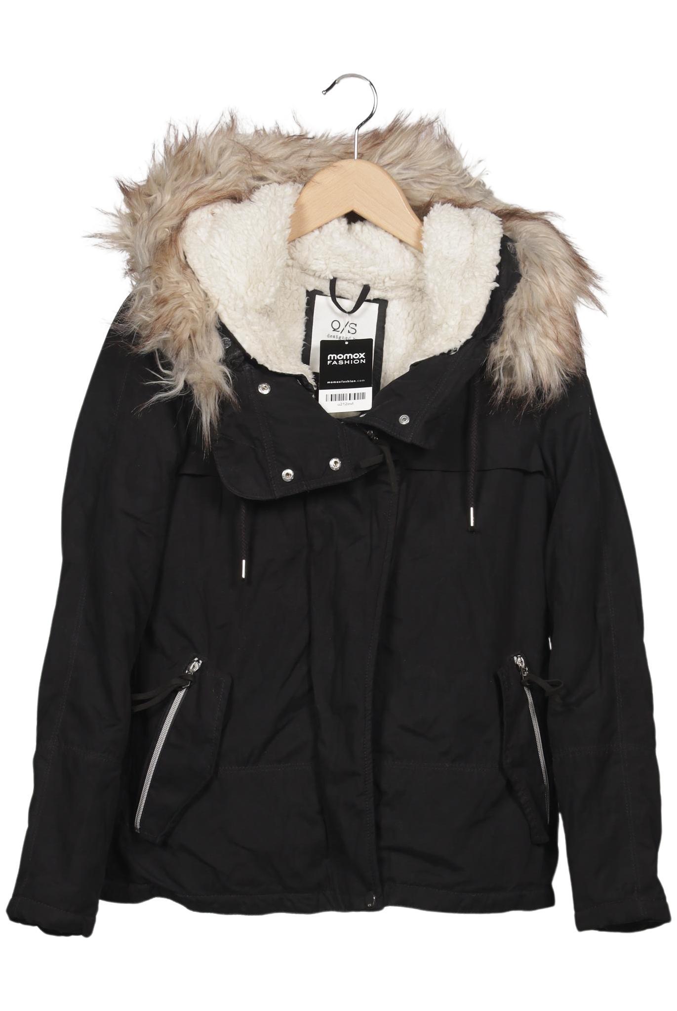 

QS by s.Oliver Damen Jacke, schwarz, Gr. 34