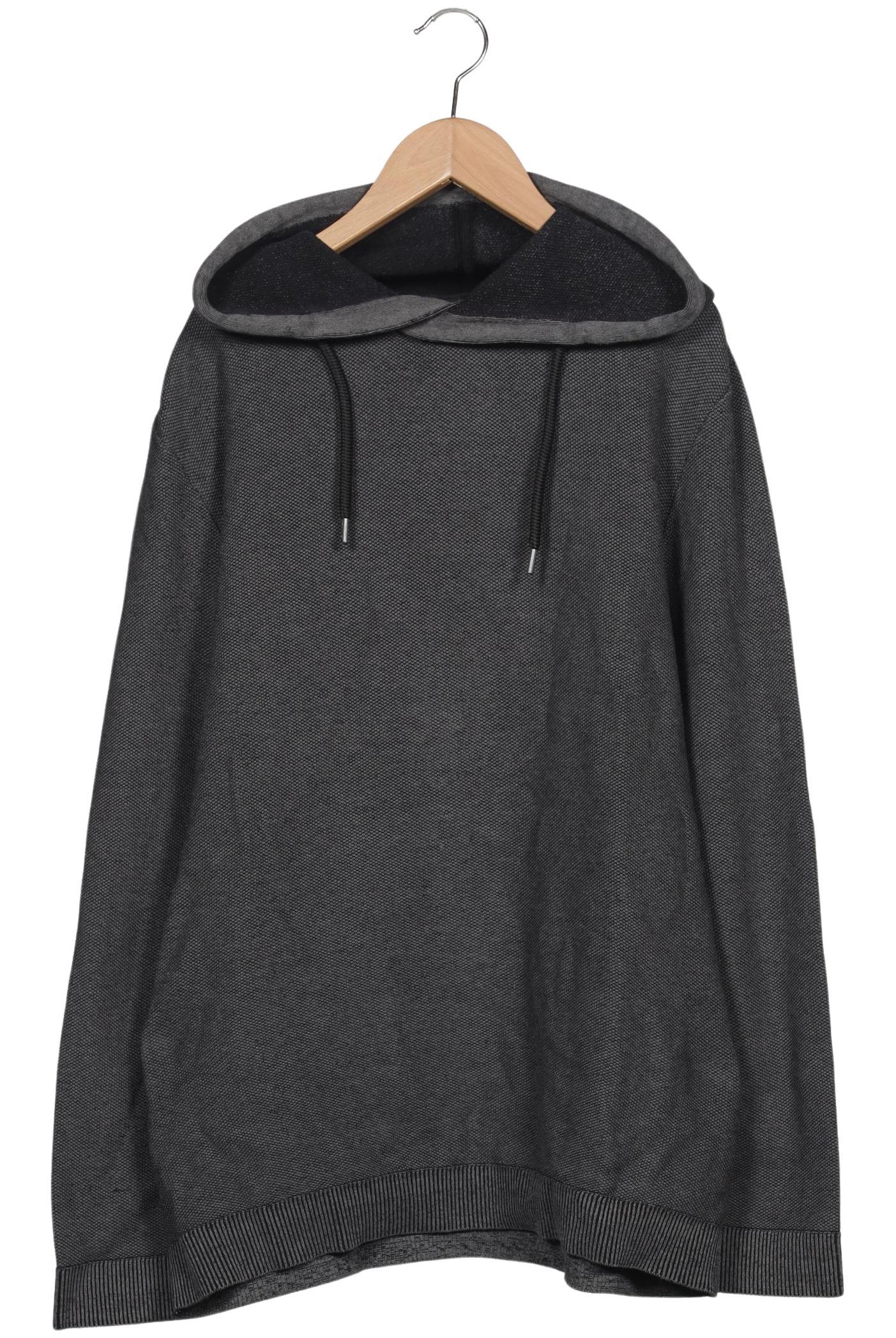 

QS by s.Oliver Herren Kapuzenpullover, grau, Gr. 54